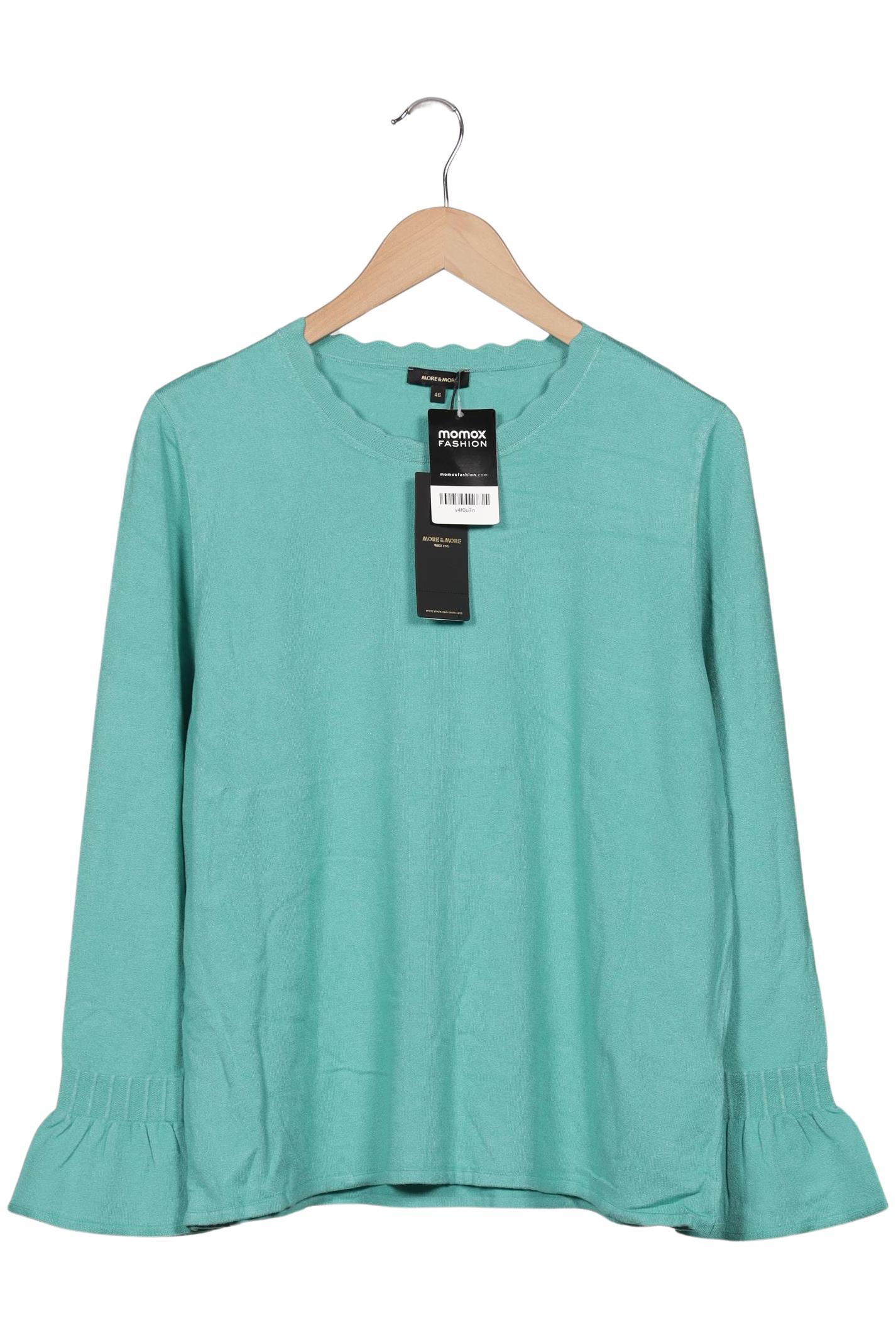 

More & More Damen Pullover, türkis, Gr. 46