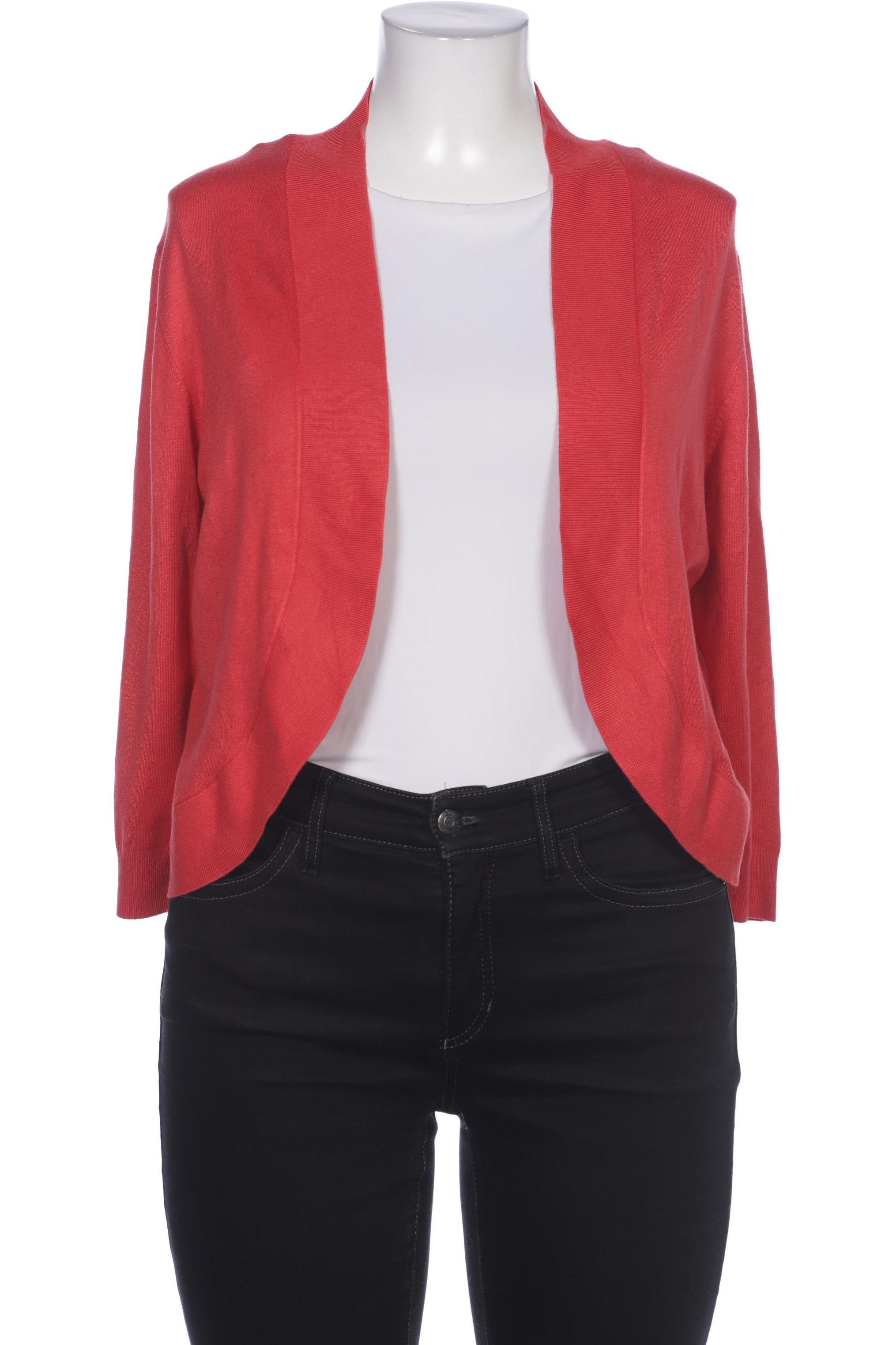 

More & More Damen Strickjacke, rot, Gr. 46