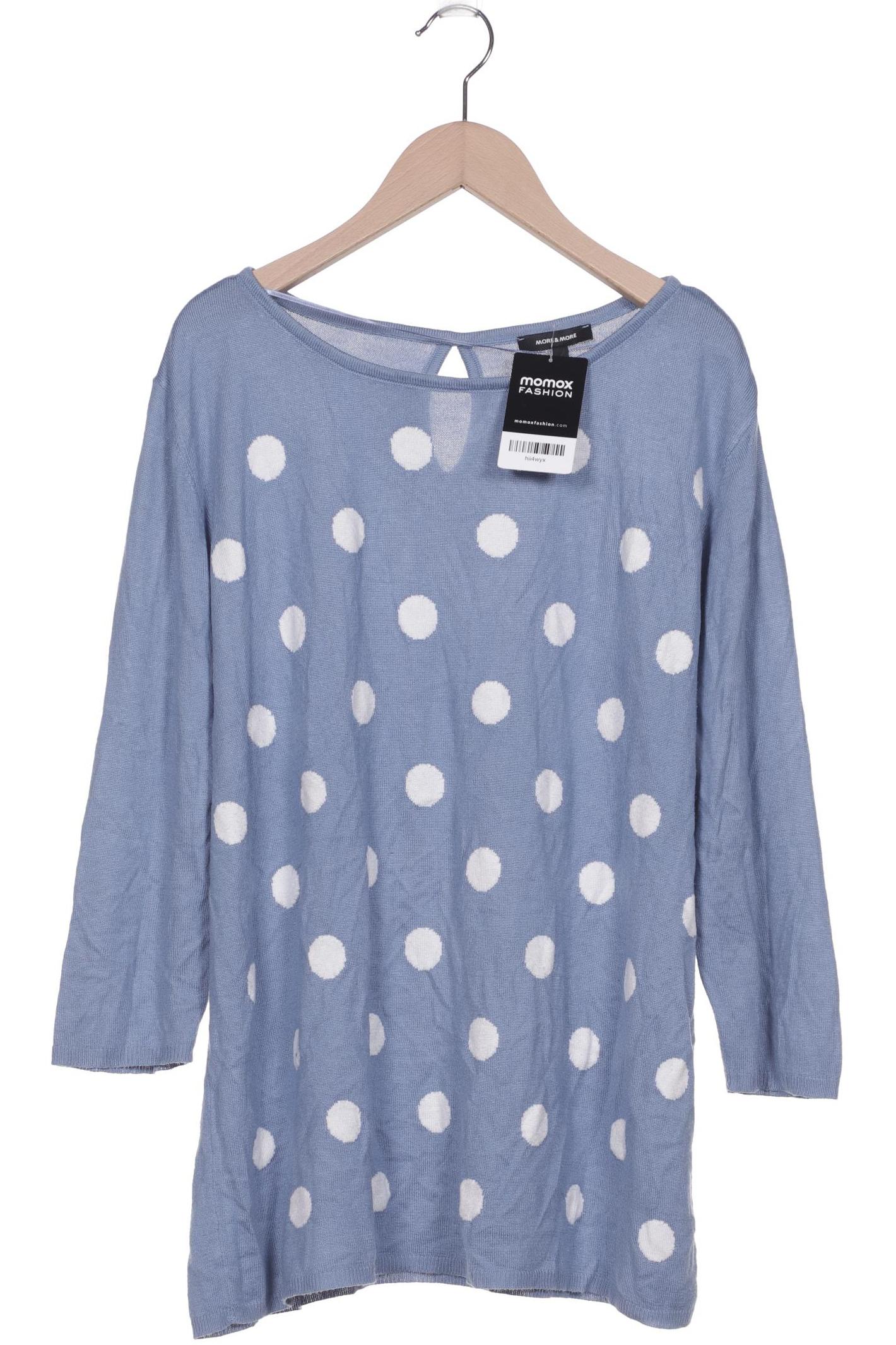 

More & More Damen Pullover, hellblau, Gr. 44