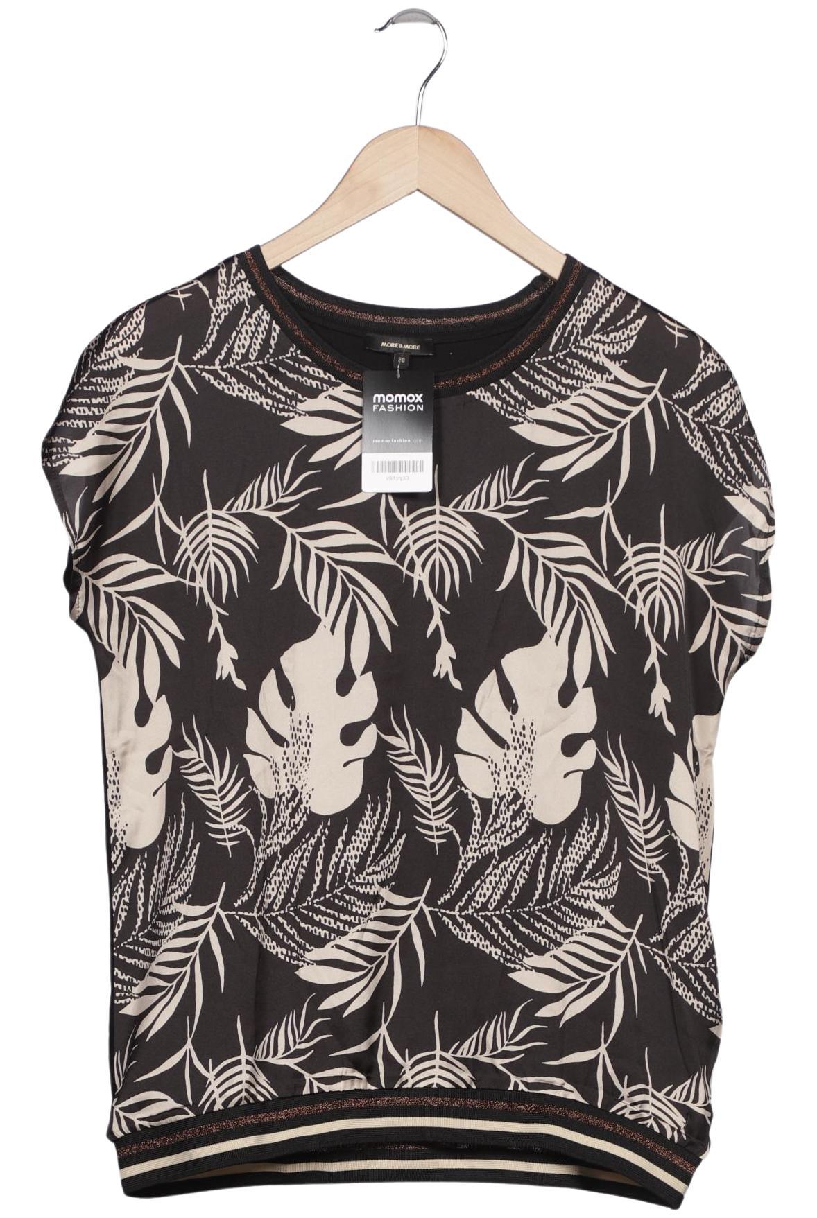 

More & More Damen T-Shirt, schwarz, Gr. 38