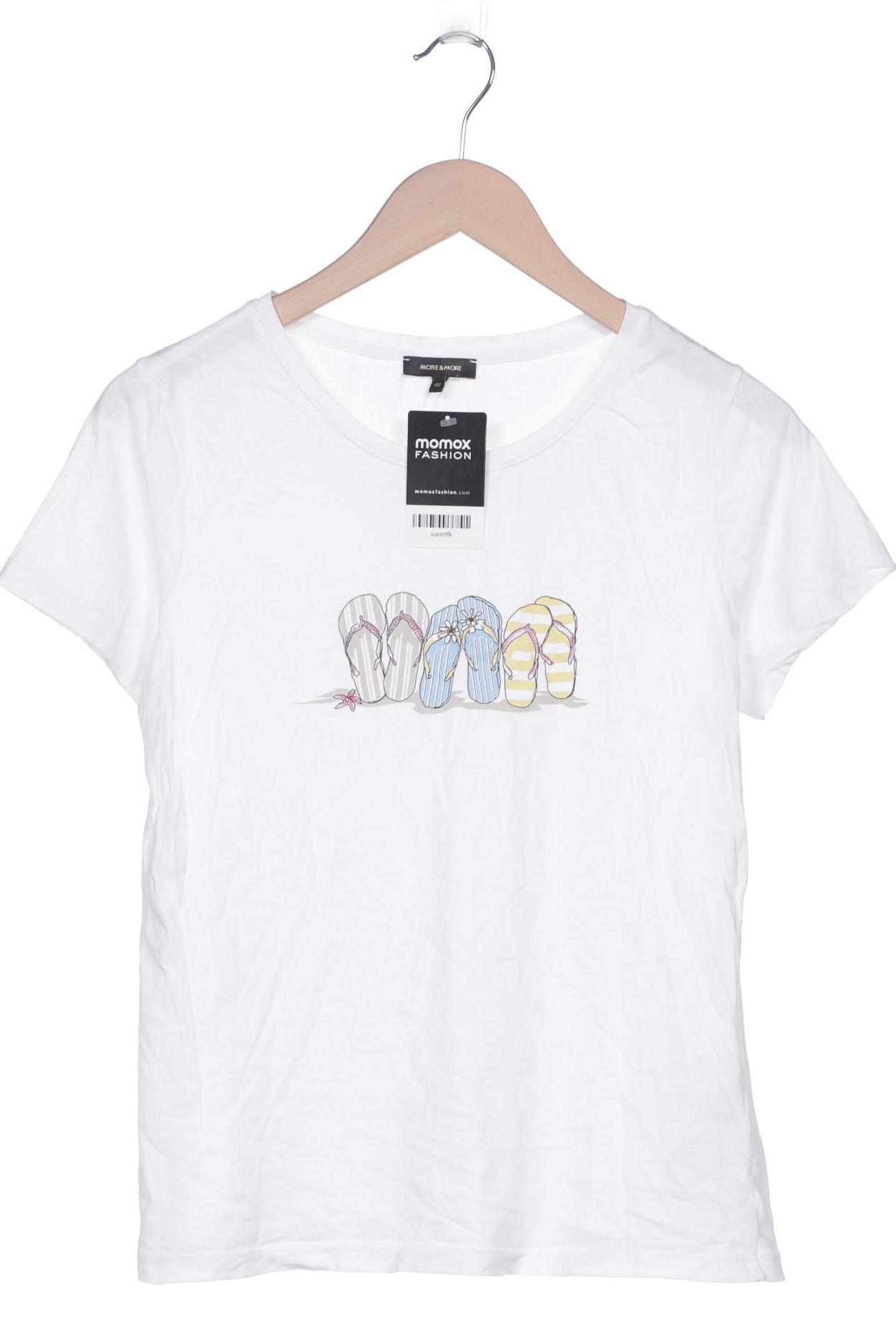 

More & More Damen T-Shirt, weiß