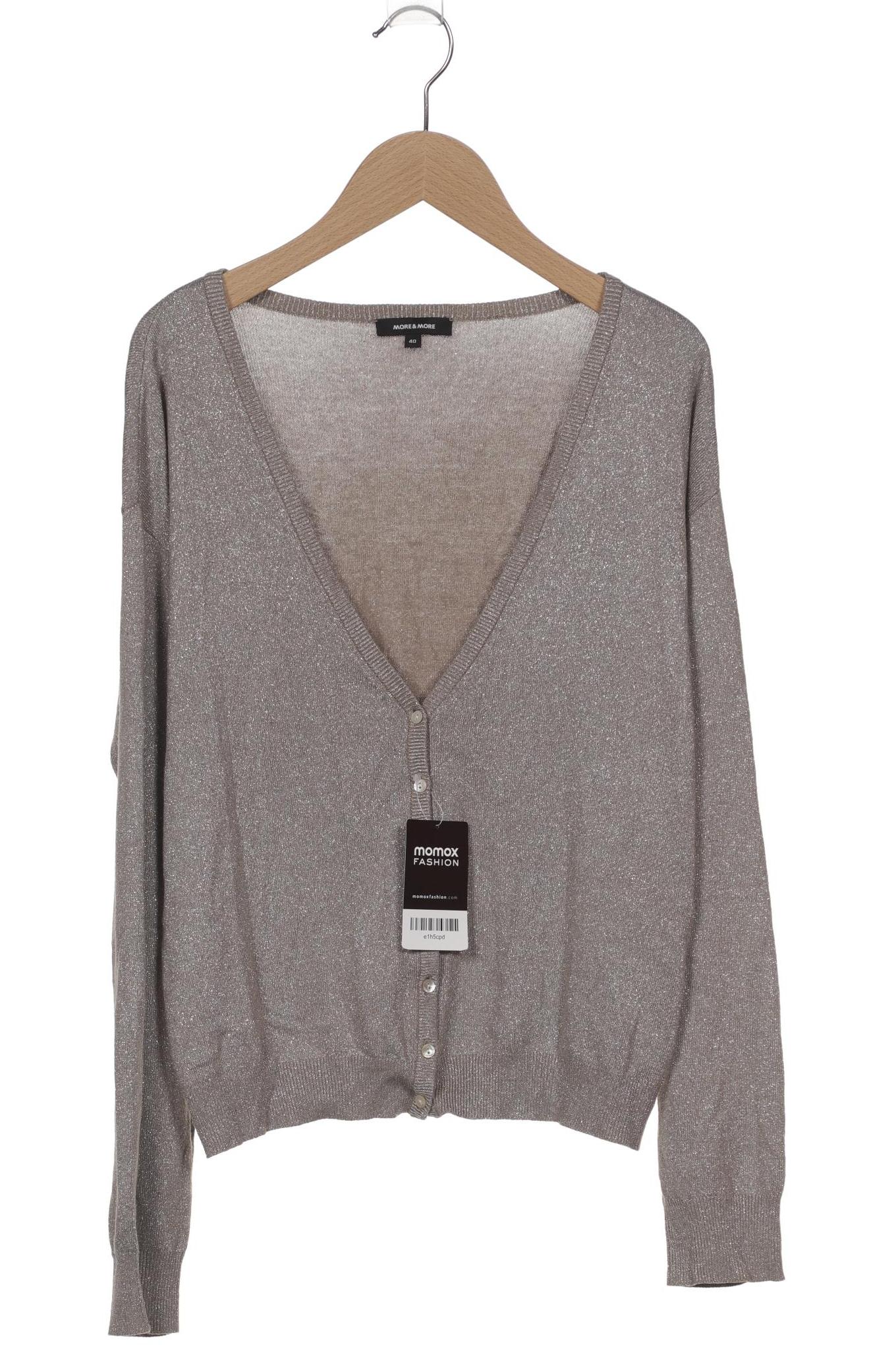 

More & More Damen Strickjacke, beige, Gr. 40