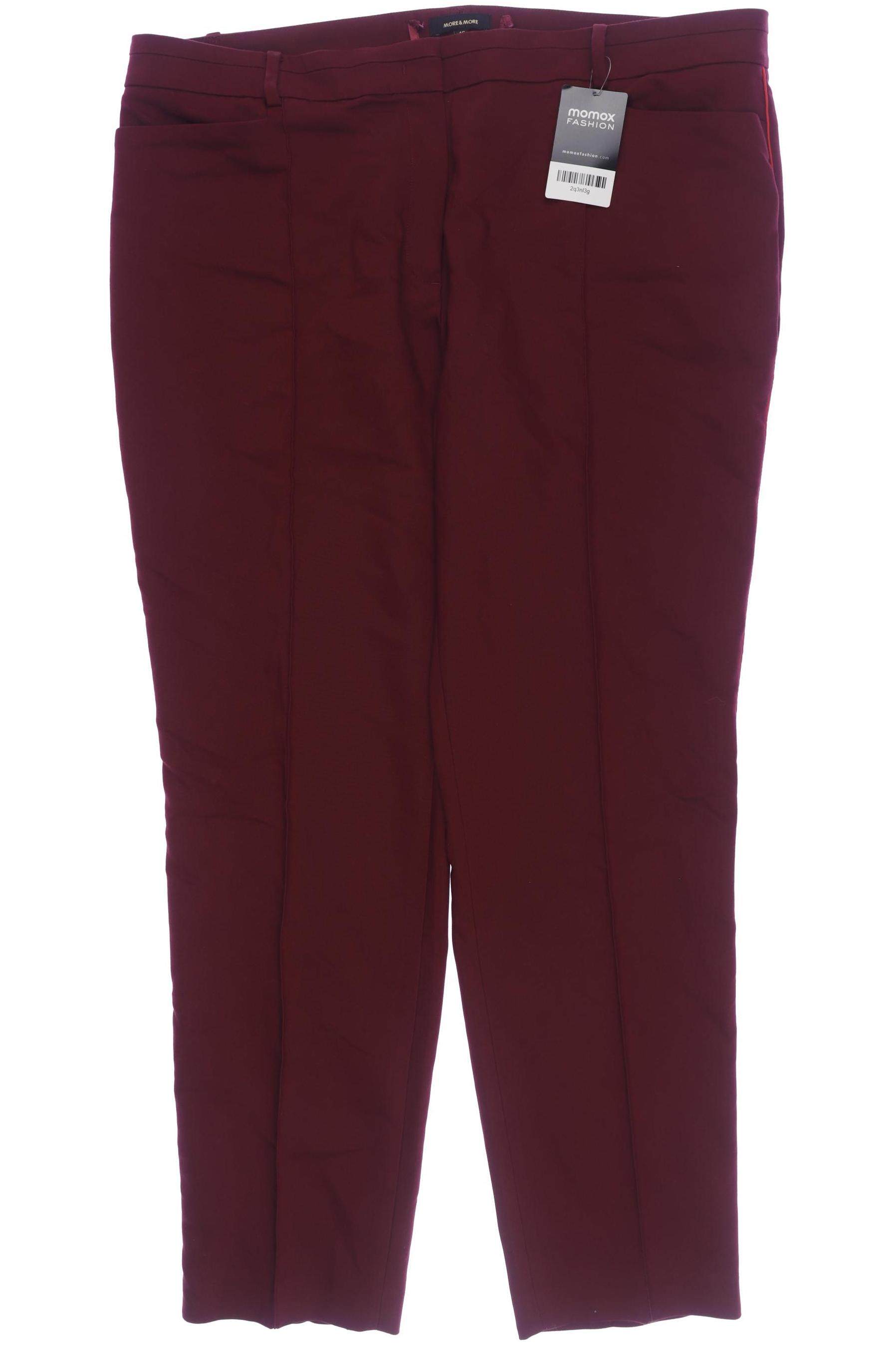

More & More Damen Stoffhose, bordeaux, Gr. 46