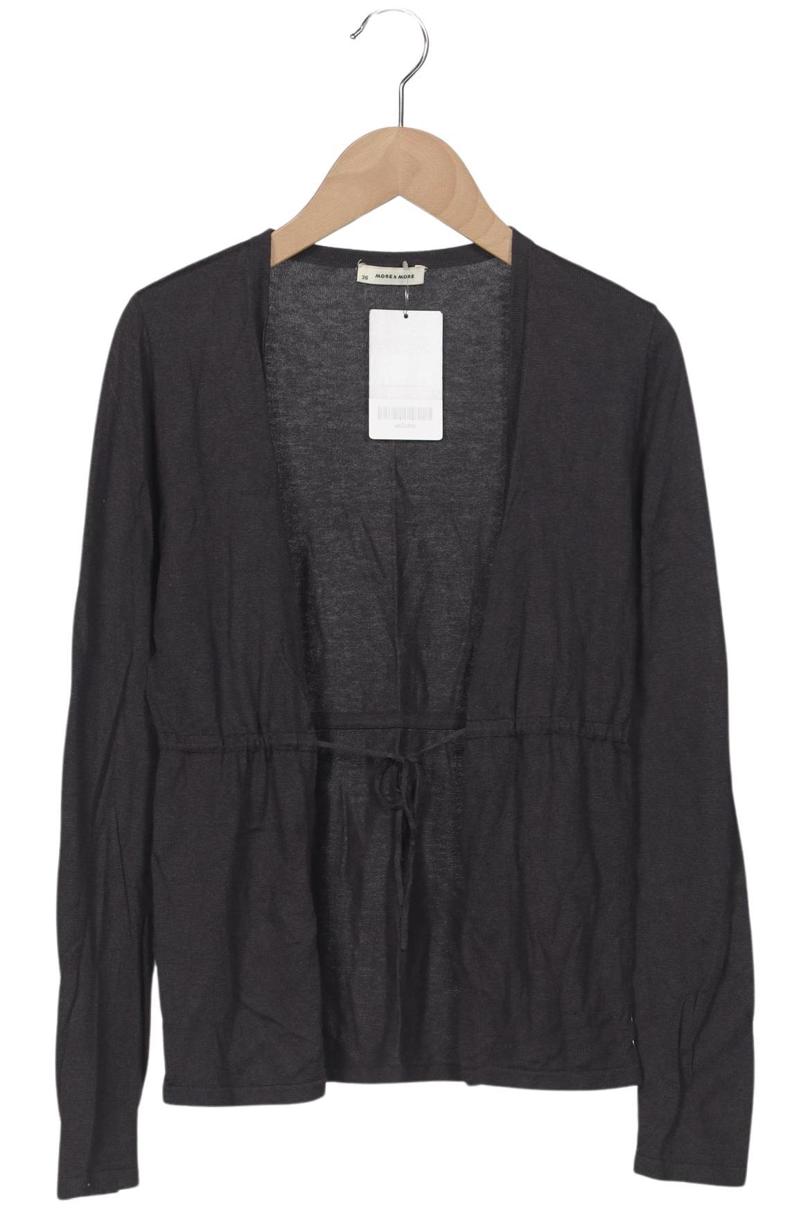 

More & More Damen Strickjacke, grau, Gr. 36