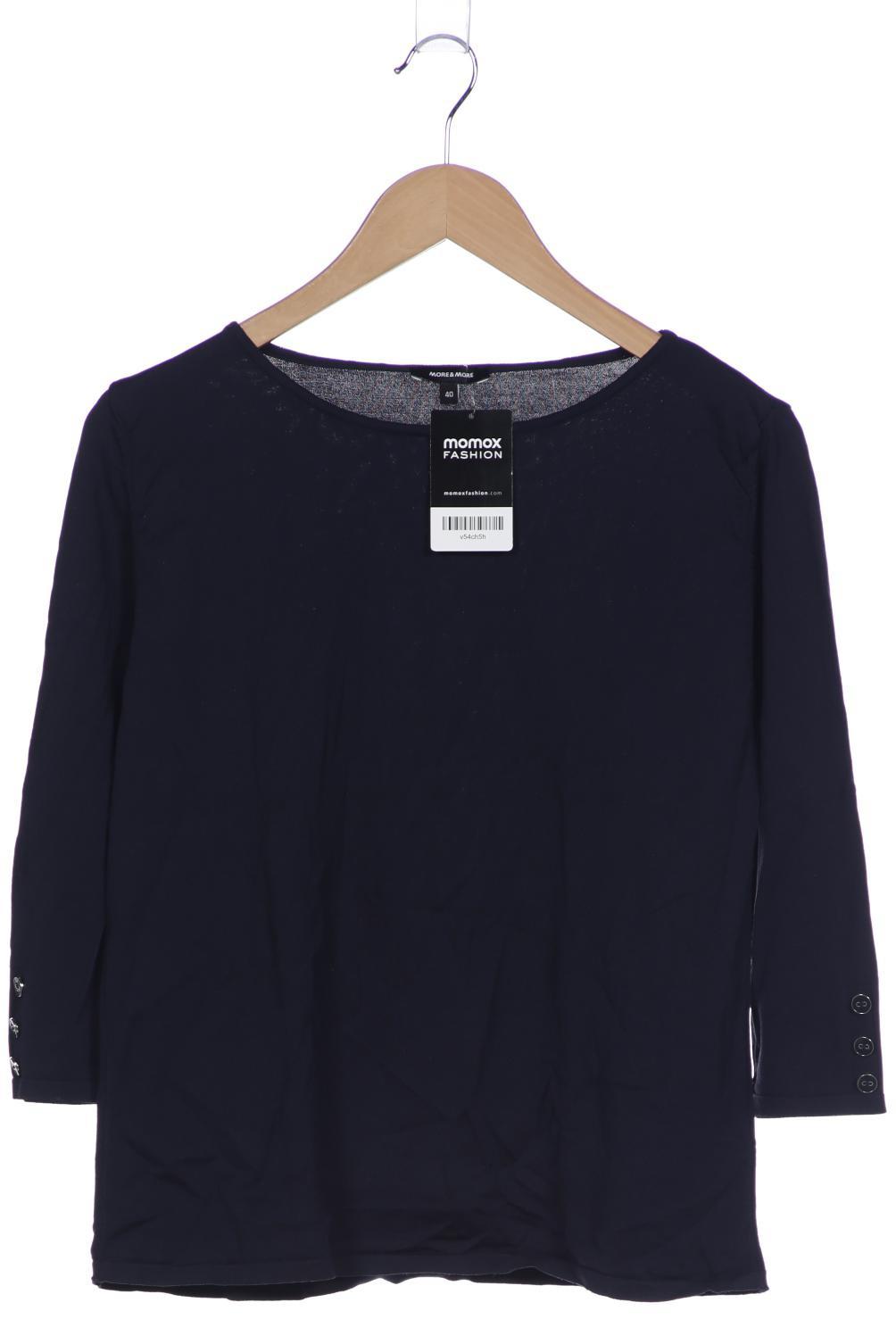 

More & More Damen Langarmshirt, marineblau, Gr. 40