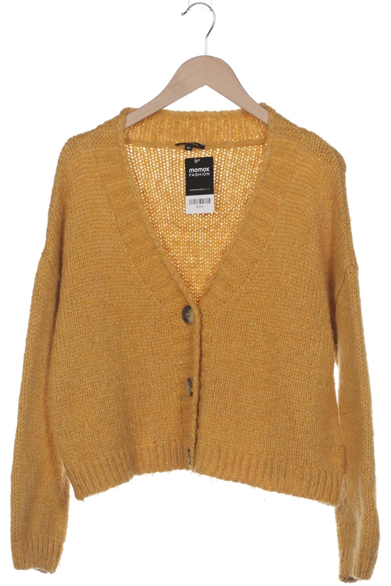 

More & More Damen Strickjacke, gelb, Gr. 36