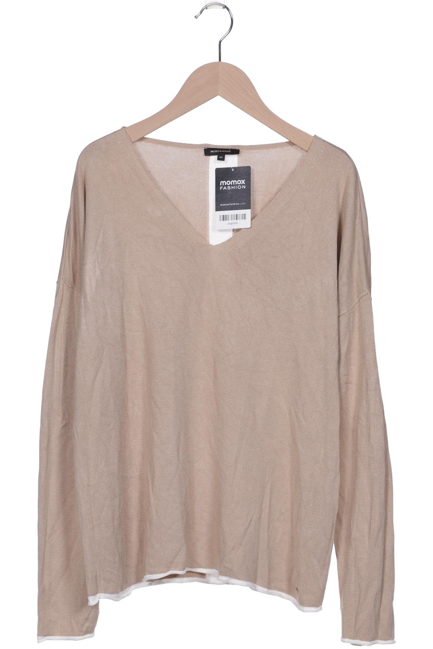 

More & More Damen Pullover, beige, Gr. 34