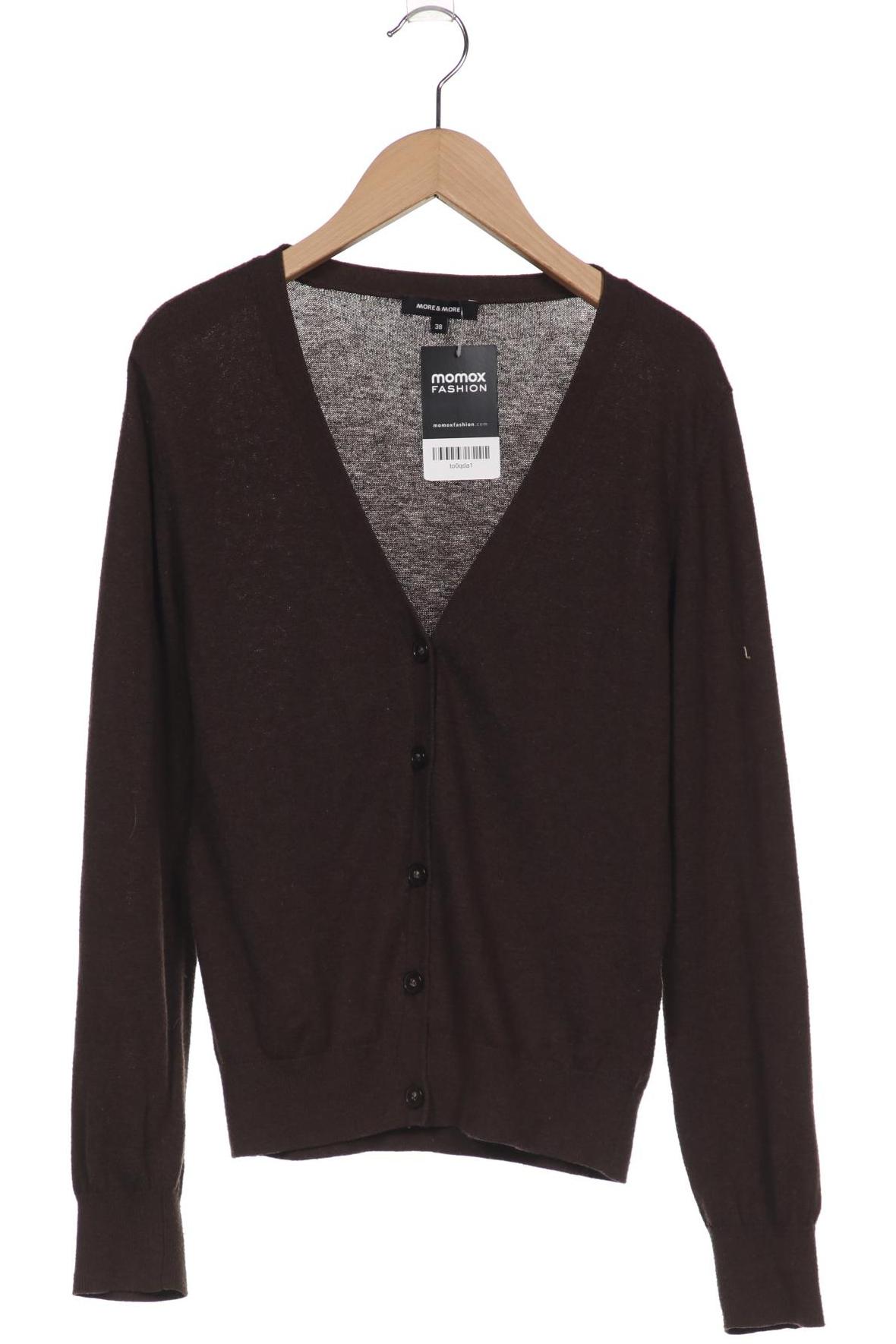 

More & More Damen Strickjacke, braun, Gr. 38
