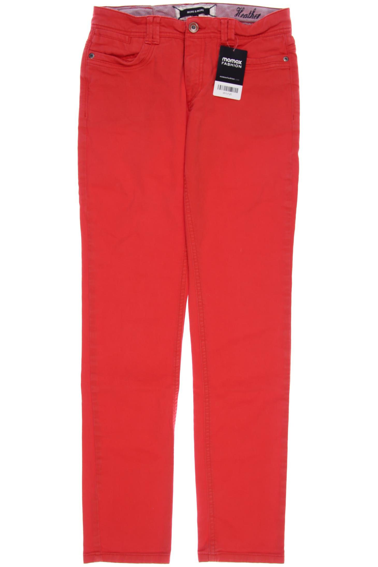 

More & More Damen Jeans, rot