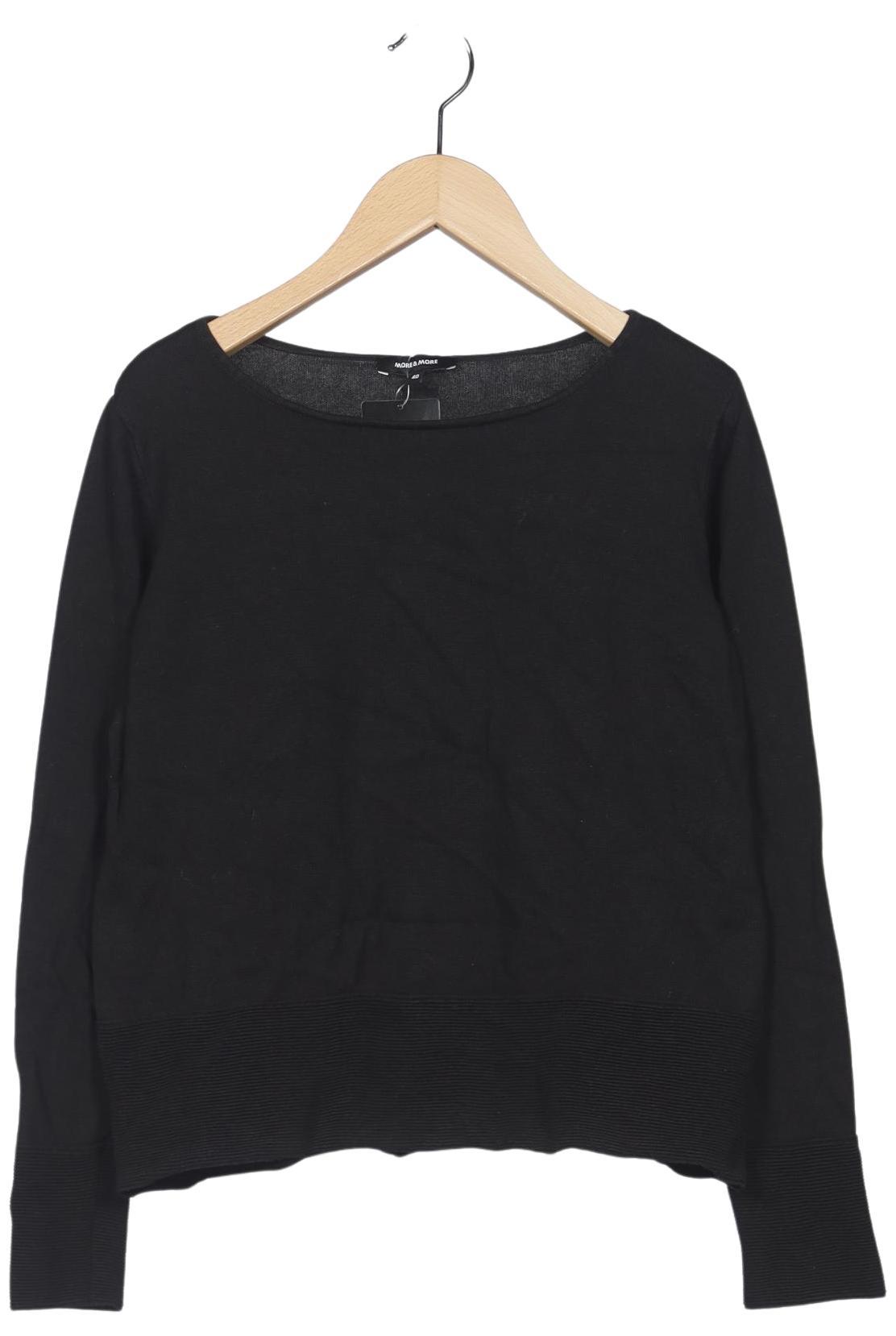 

More & More Damen Pullover, schwarz, Gr. 40
