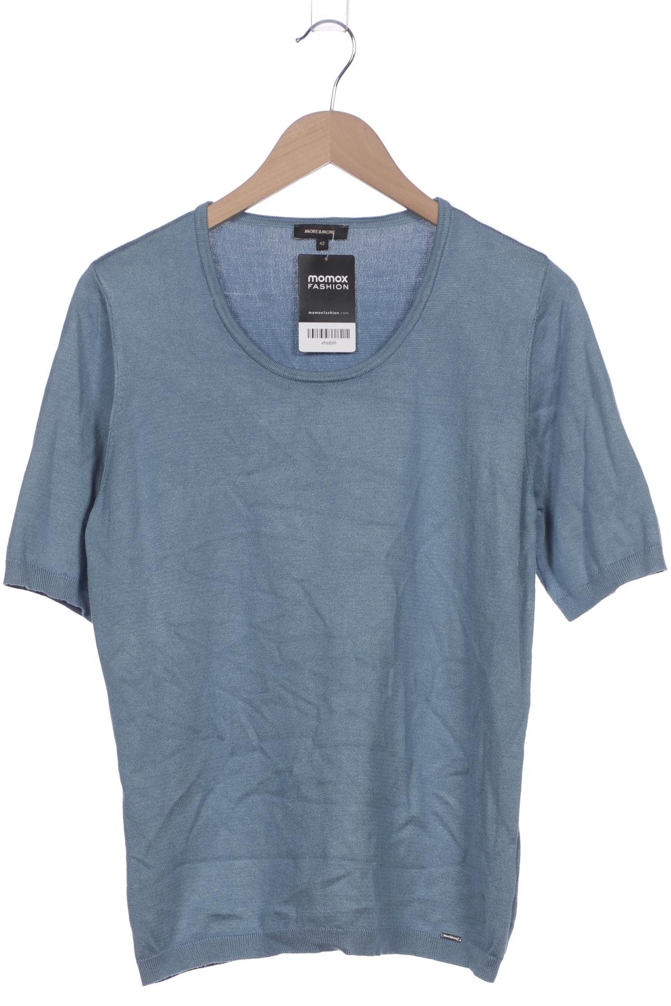 

More & More Damen Pullover, blau, Gr. 42