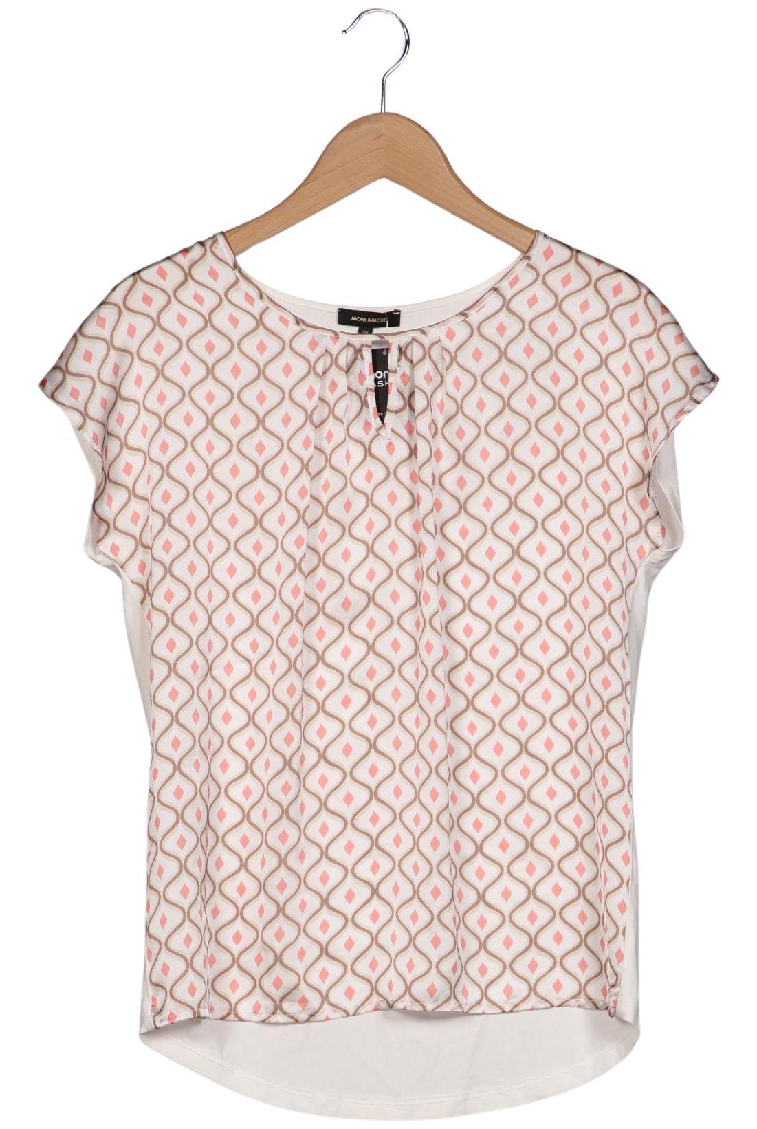 

More & More Damen T-Shirt, weiß, Gr. 36