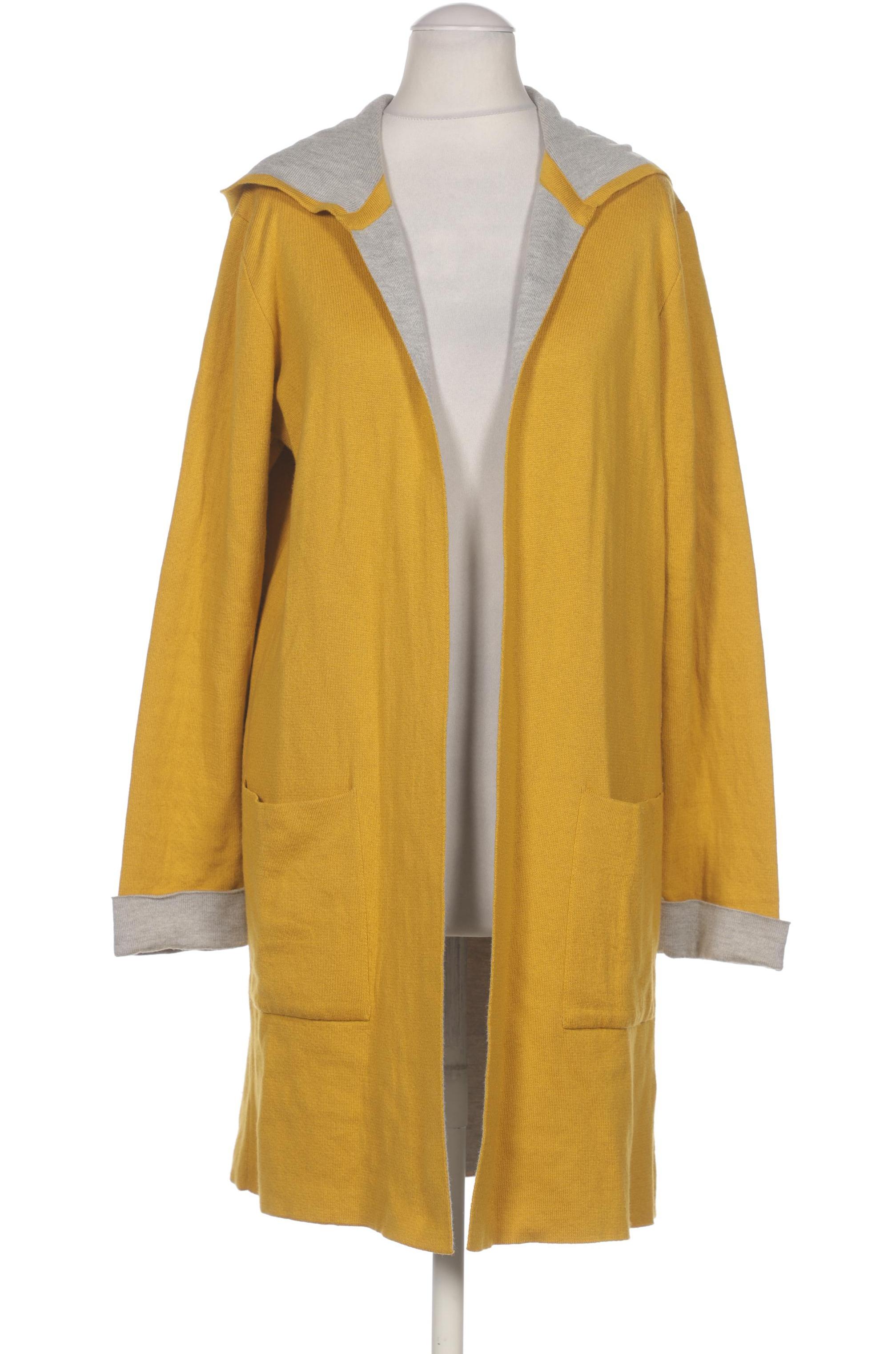

More & More Damen Strickjacke, gelb, Gr. 36