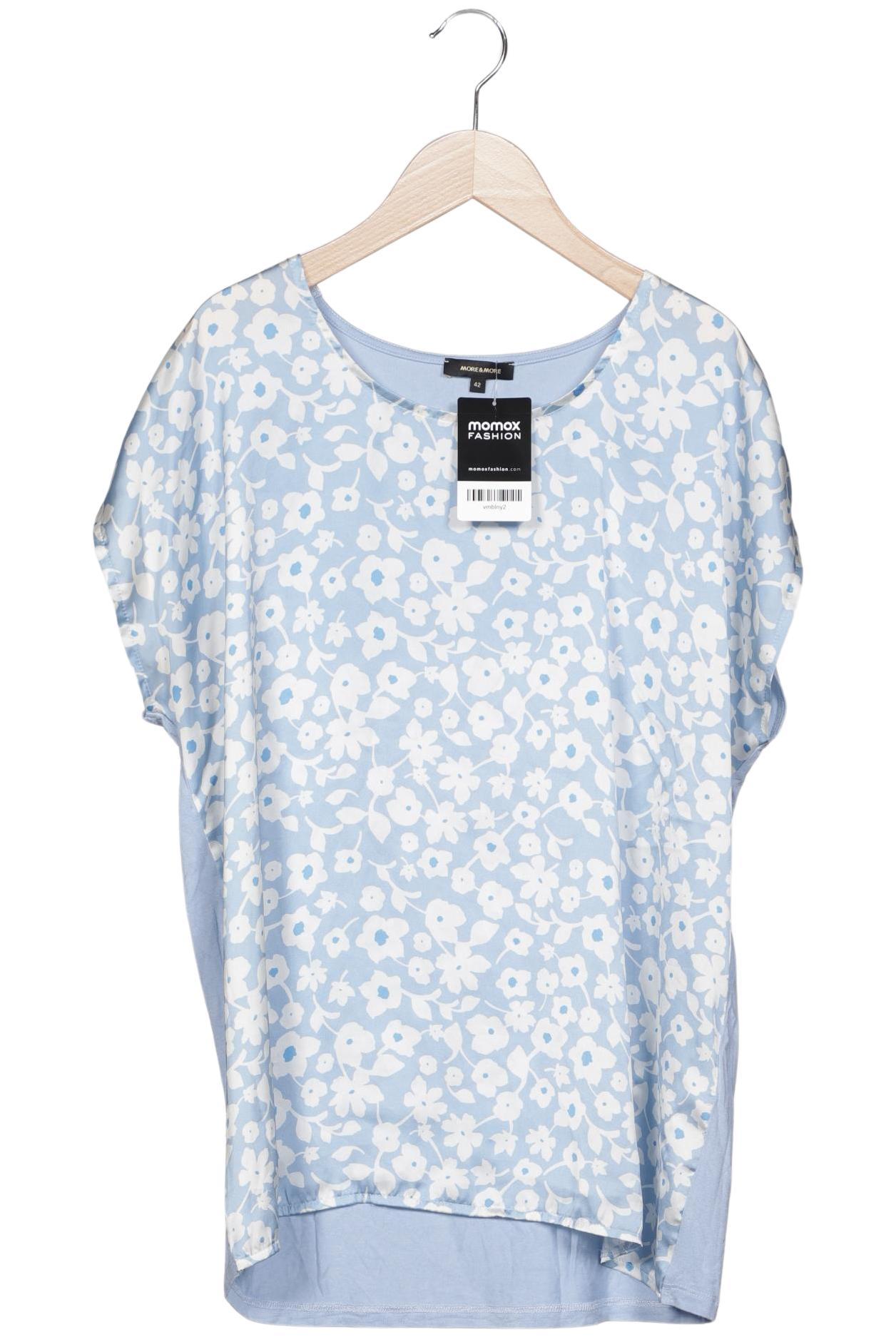 

More & More Damen Bluse, hellblau, Gr. 42