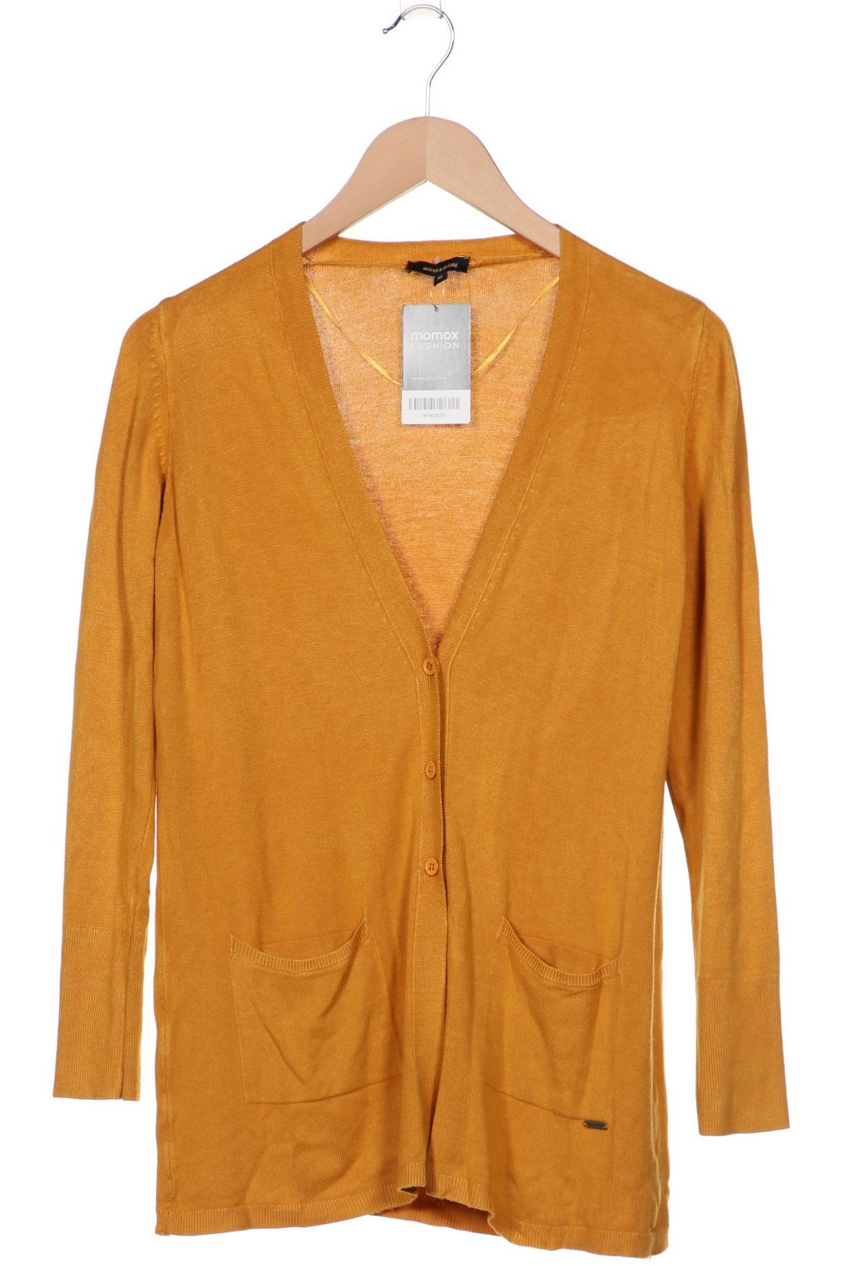 

More & More Damen Strickjacke, orange, Gr. 36