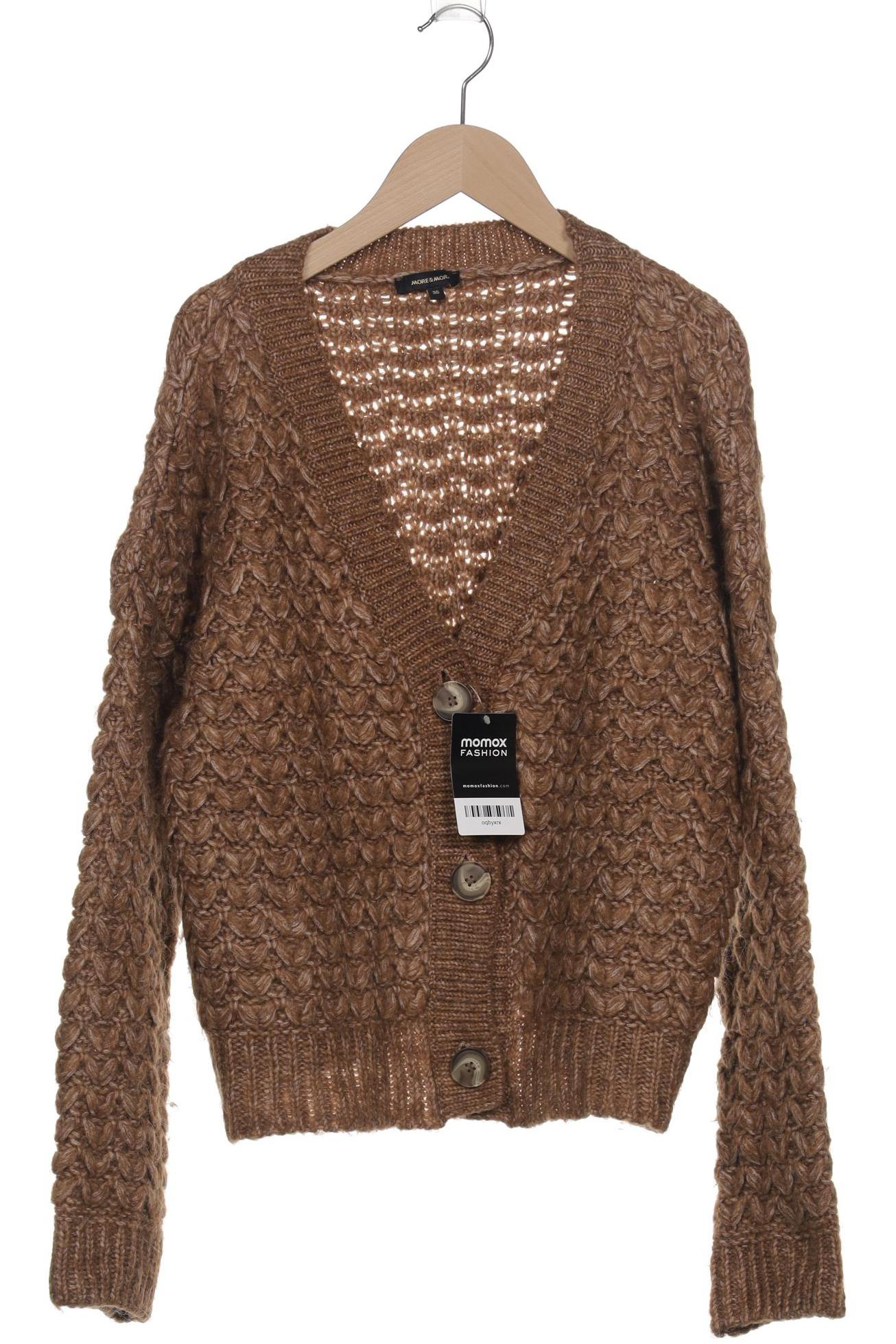 

More & More Damen Strickjacke, braun, Gr. 36