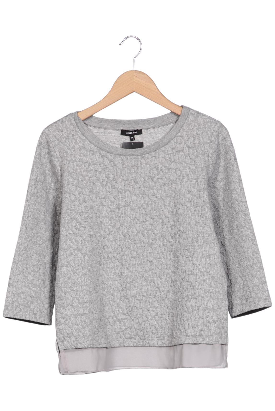 

More & More Damen Pullover, grau, Gr. 38