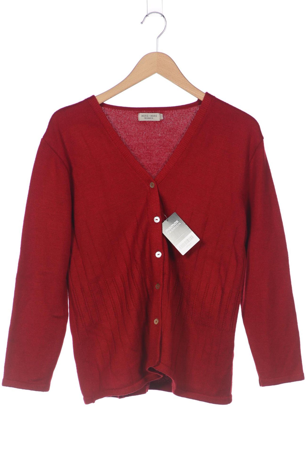 

More & More Damen Strickjacke, rot, Gr. 42