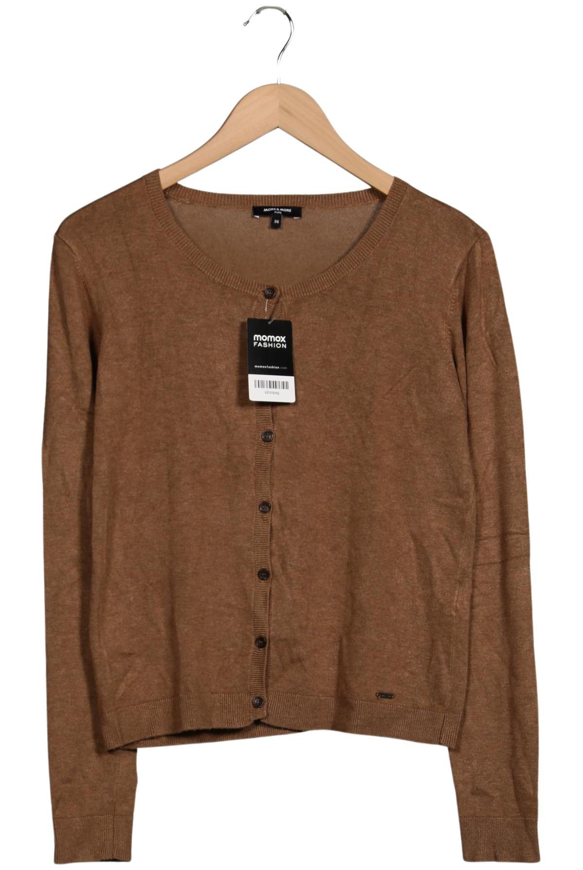 

More & More Damen Strickjacke, braun, Gr. 36