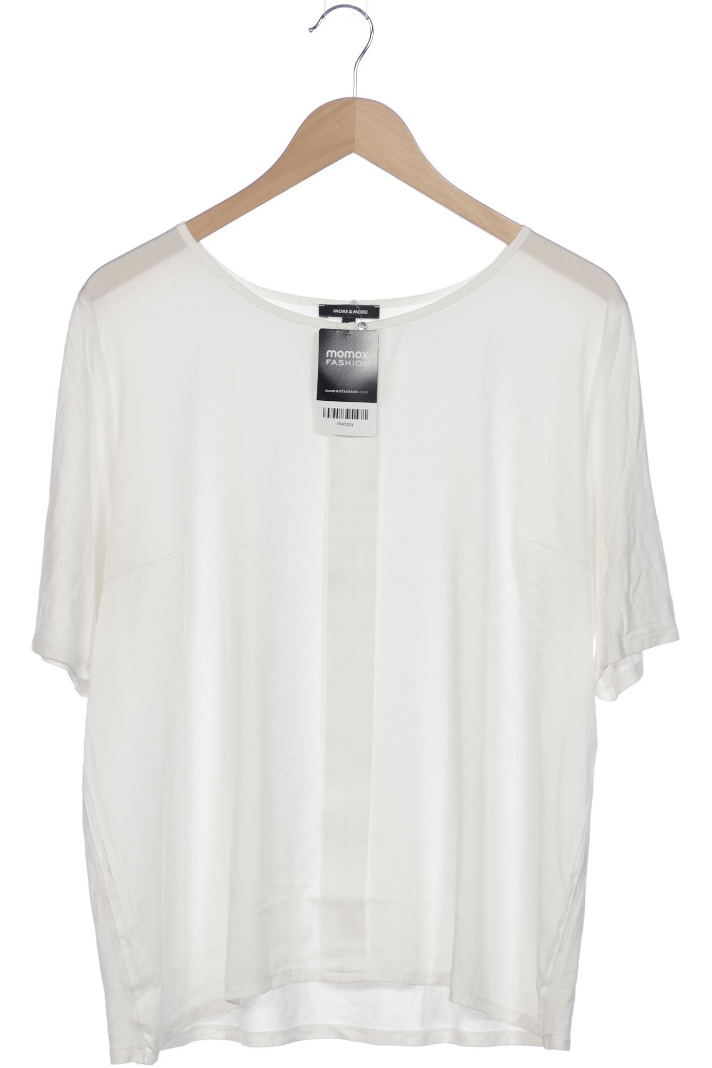 

More & More Damen T-Shirt, weiß, Gr. 44