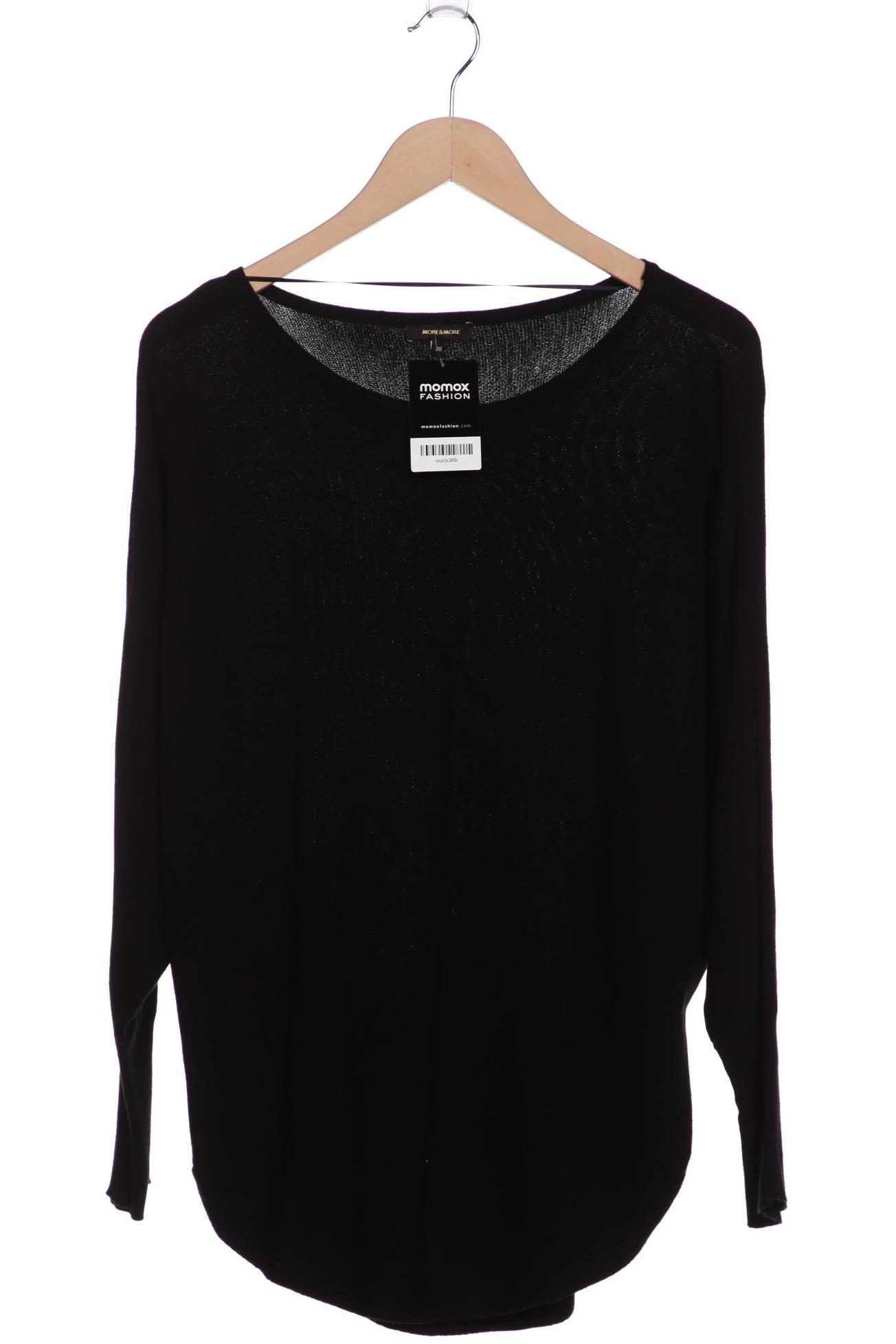 

More & More Damen Pullover, schwarz, Gr. 38