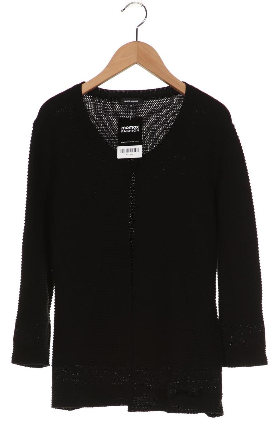 

More & More Damen Strickjacke, schwarz, Gr. 42
