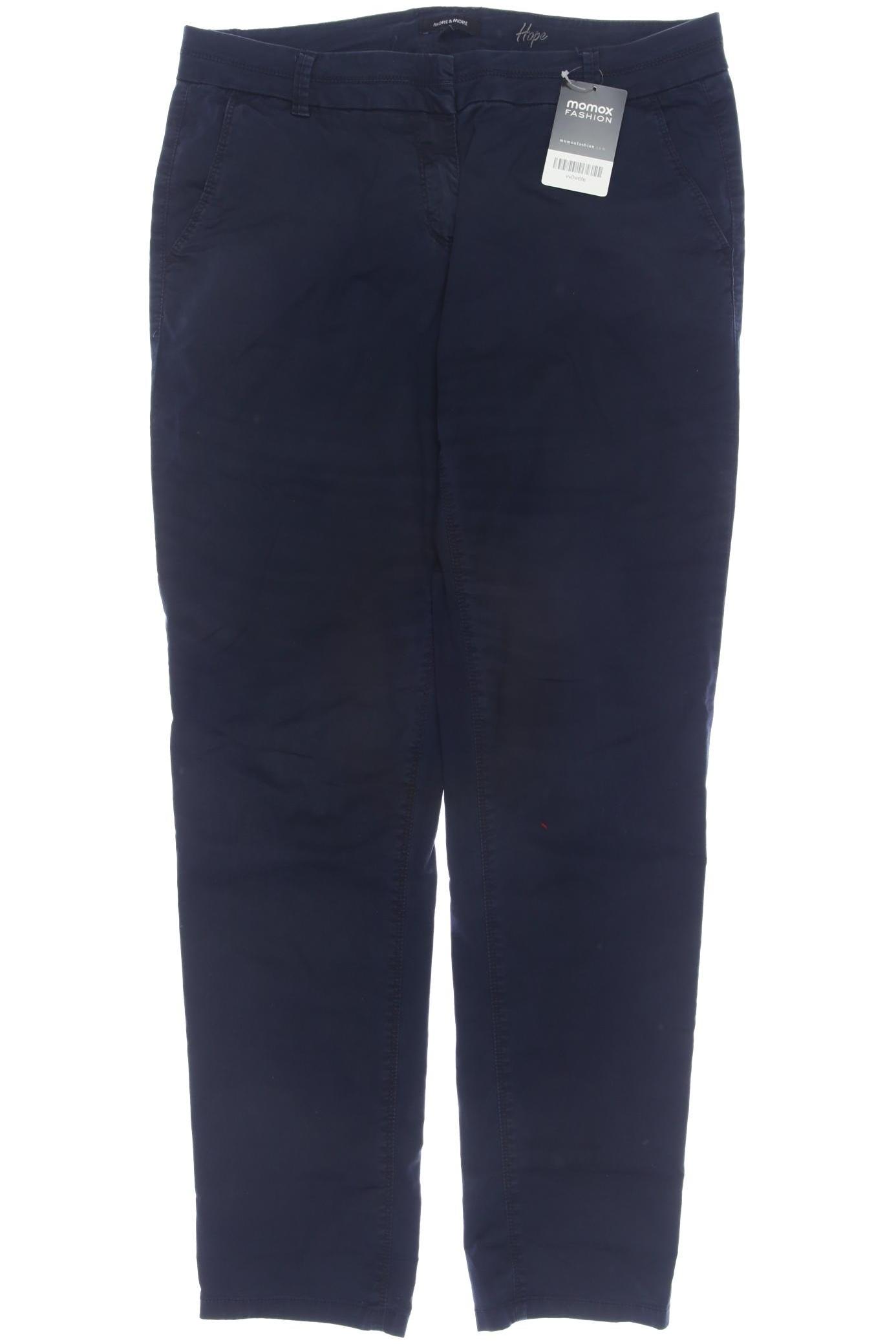 

More & More Damen Stoffhose, marineblau, Gr. 38