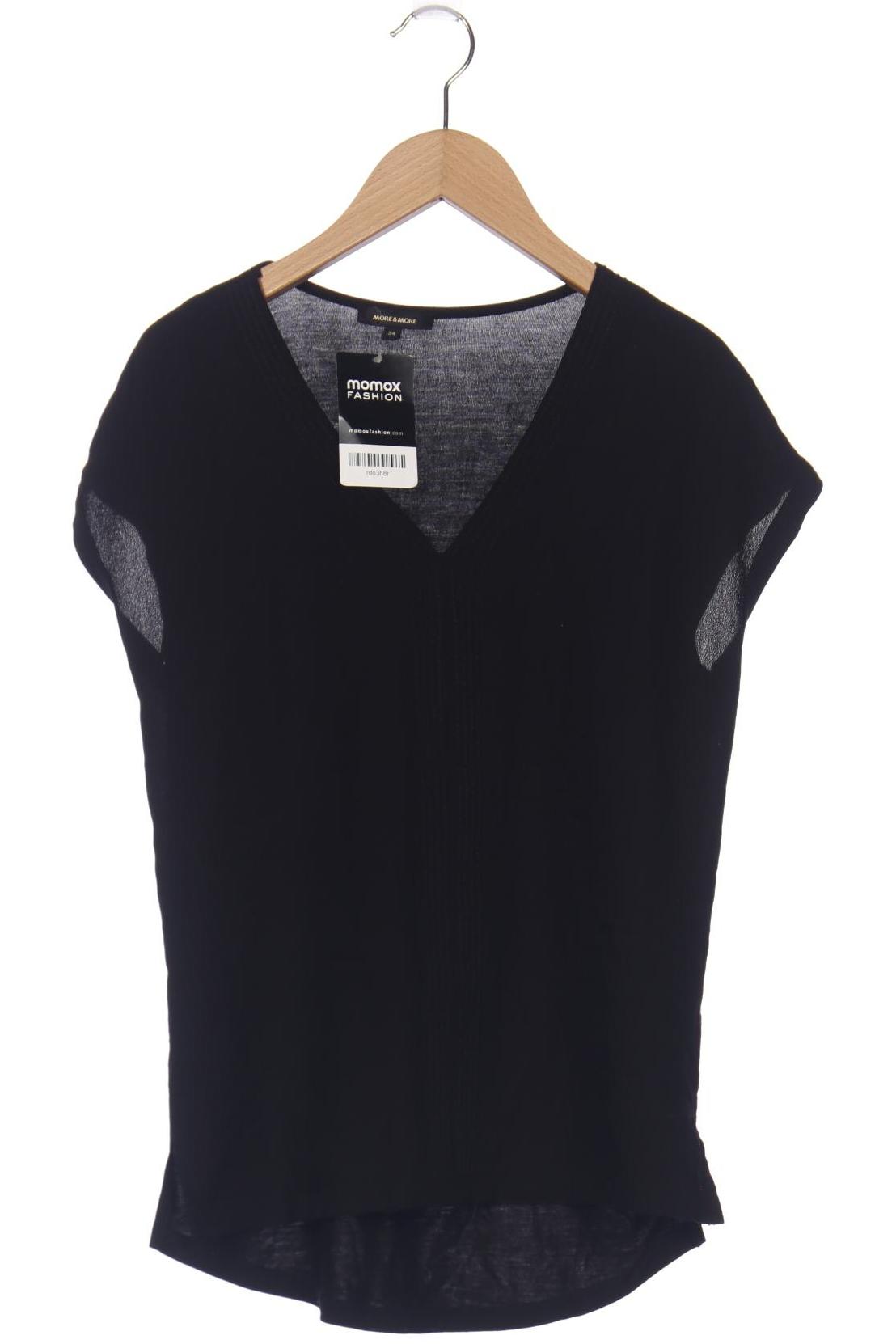 

More & More Damen T-Shirt, schwarz, Gr. 34