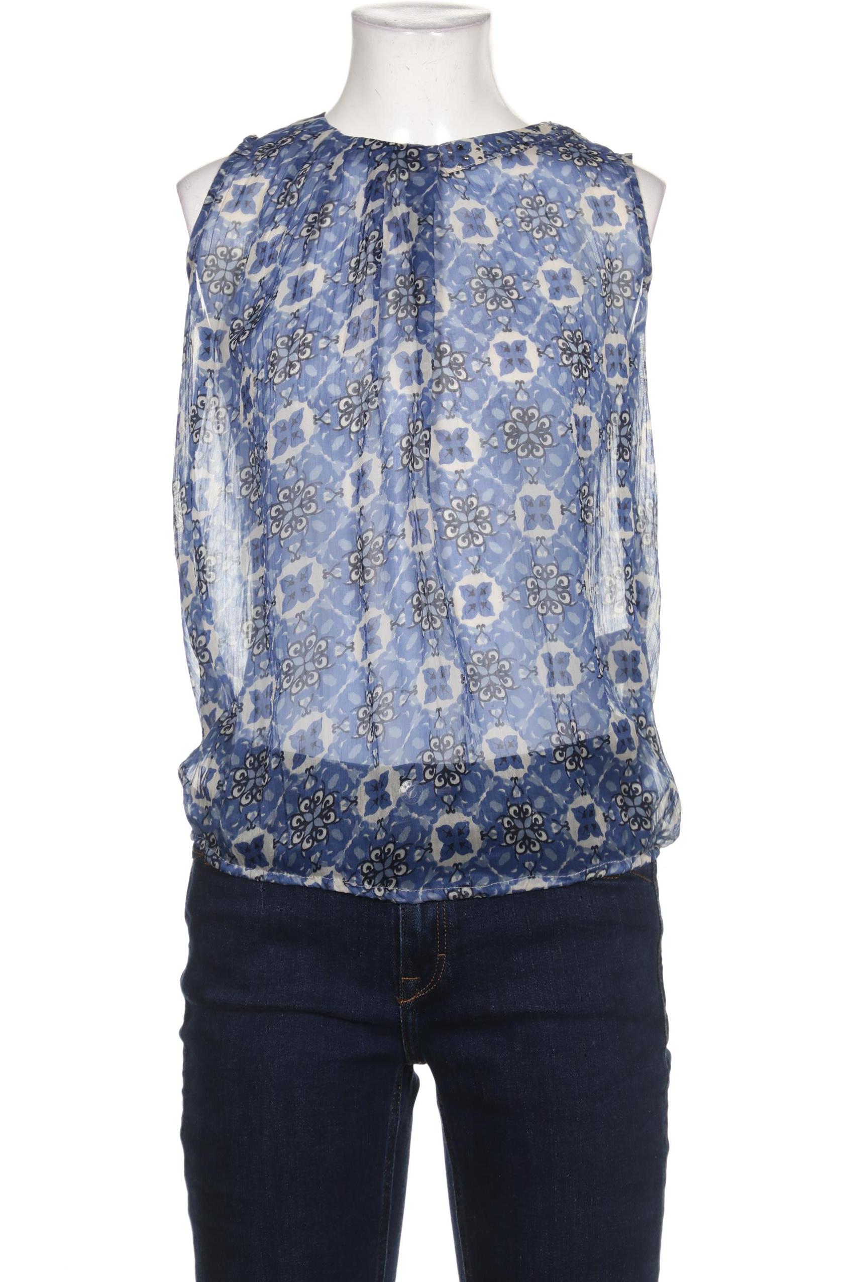 

More & More Damen Bluse, blau, Gr. 36