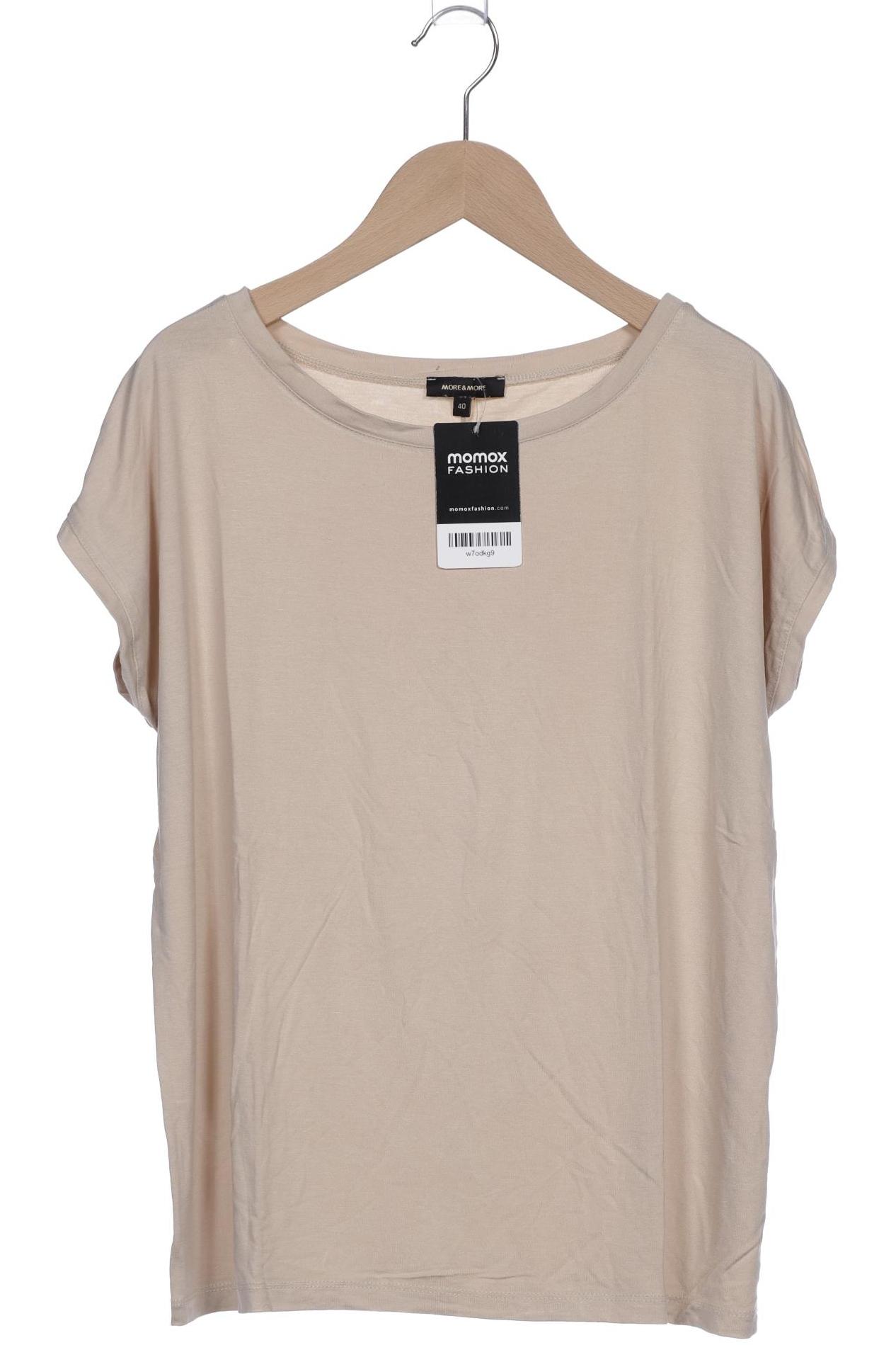 

More & More Damen T-Shirt, beige, Gr. 40