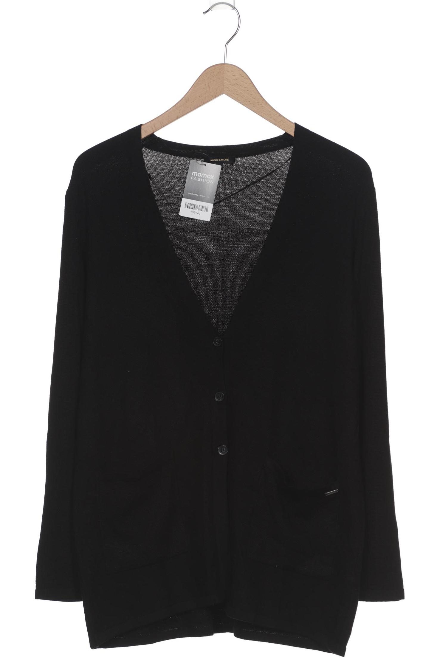 Thumbnail - More &amp; More Damen Strickjacke, schwarz, Gr. 38