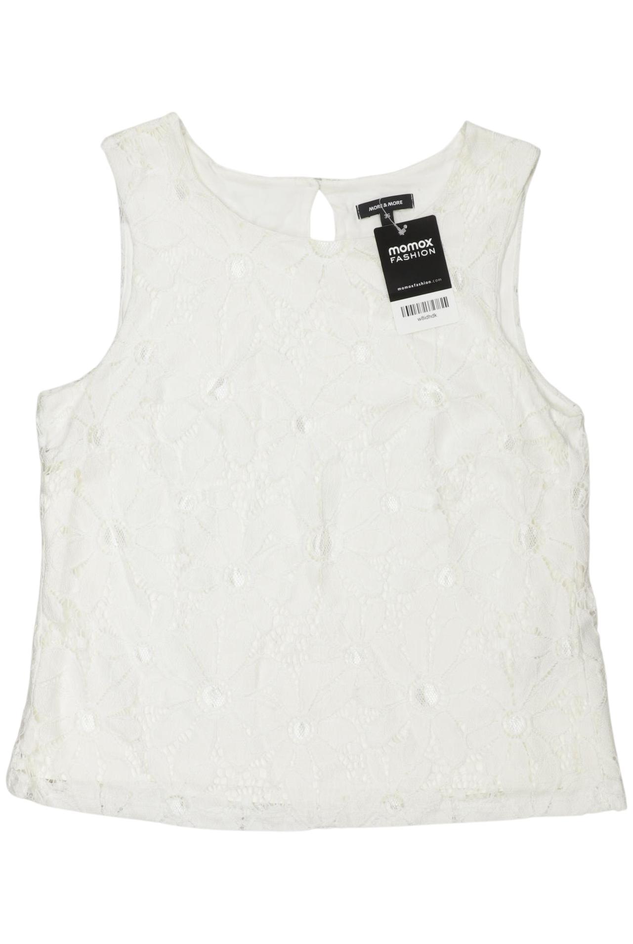 

More & More Damen Top, weiß, Gr. 36