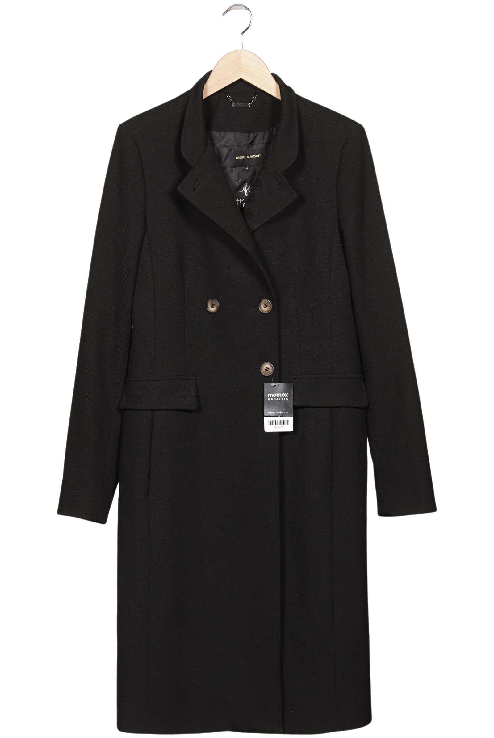 

More & More Damen Mantel, schwarz, Gr. 38