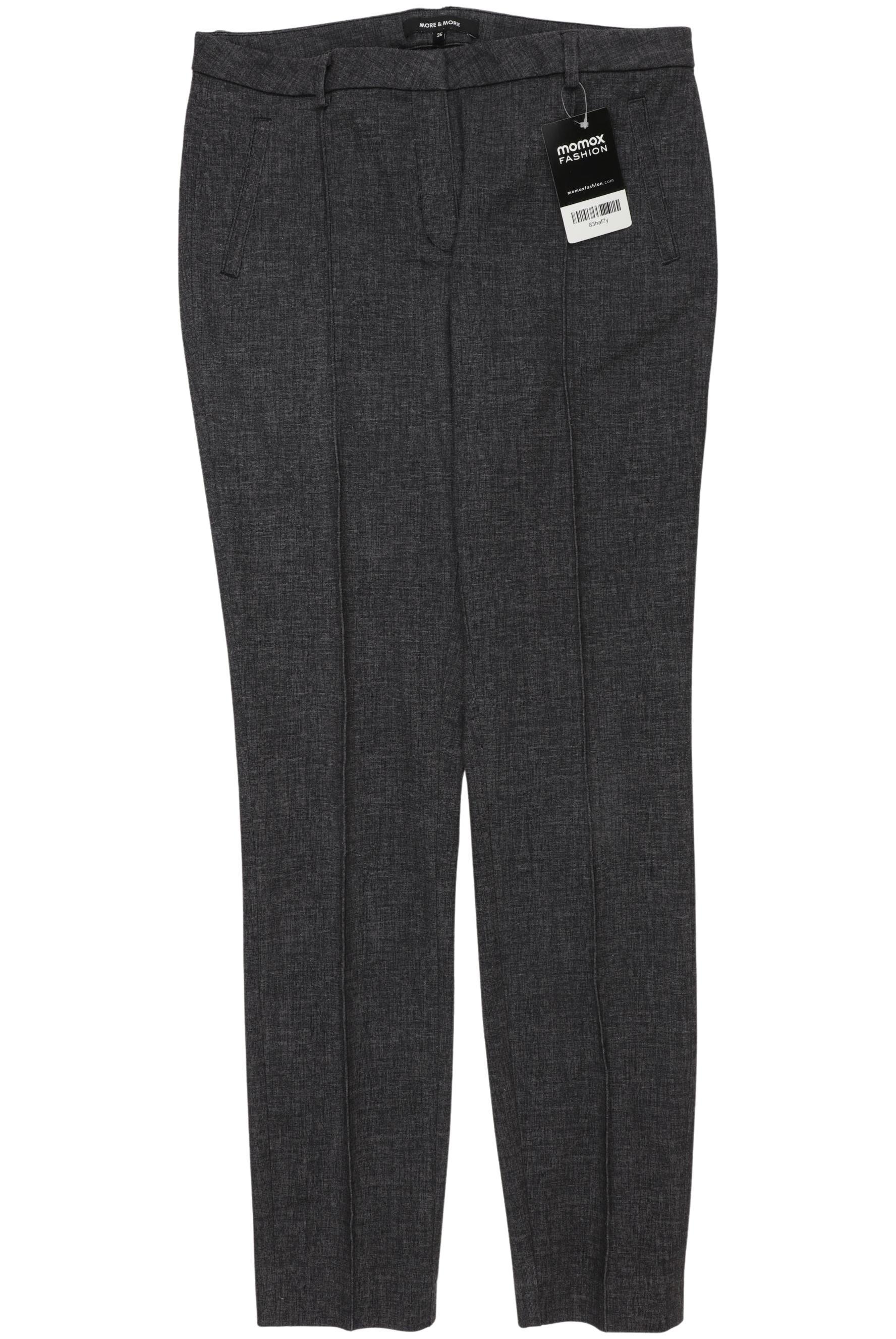 

More & More Damen Stoffhose, schwarz, Gr. 36