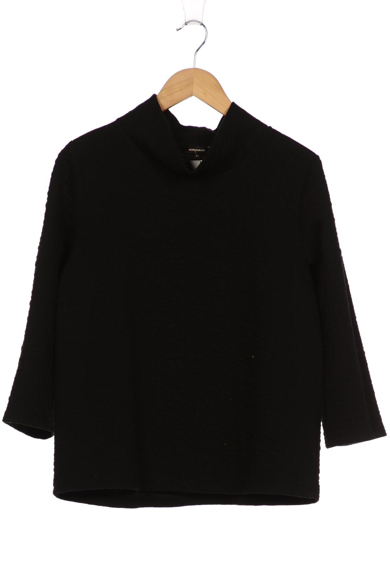 

More & More Damen Sweatshirt, schwarz, Gr. 40