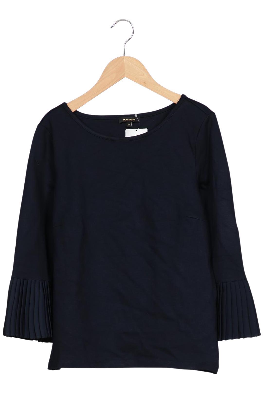 

More & More Damen Langarmshirt, marineblau, Gr. 40