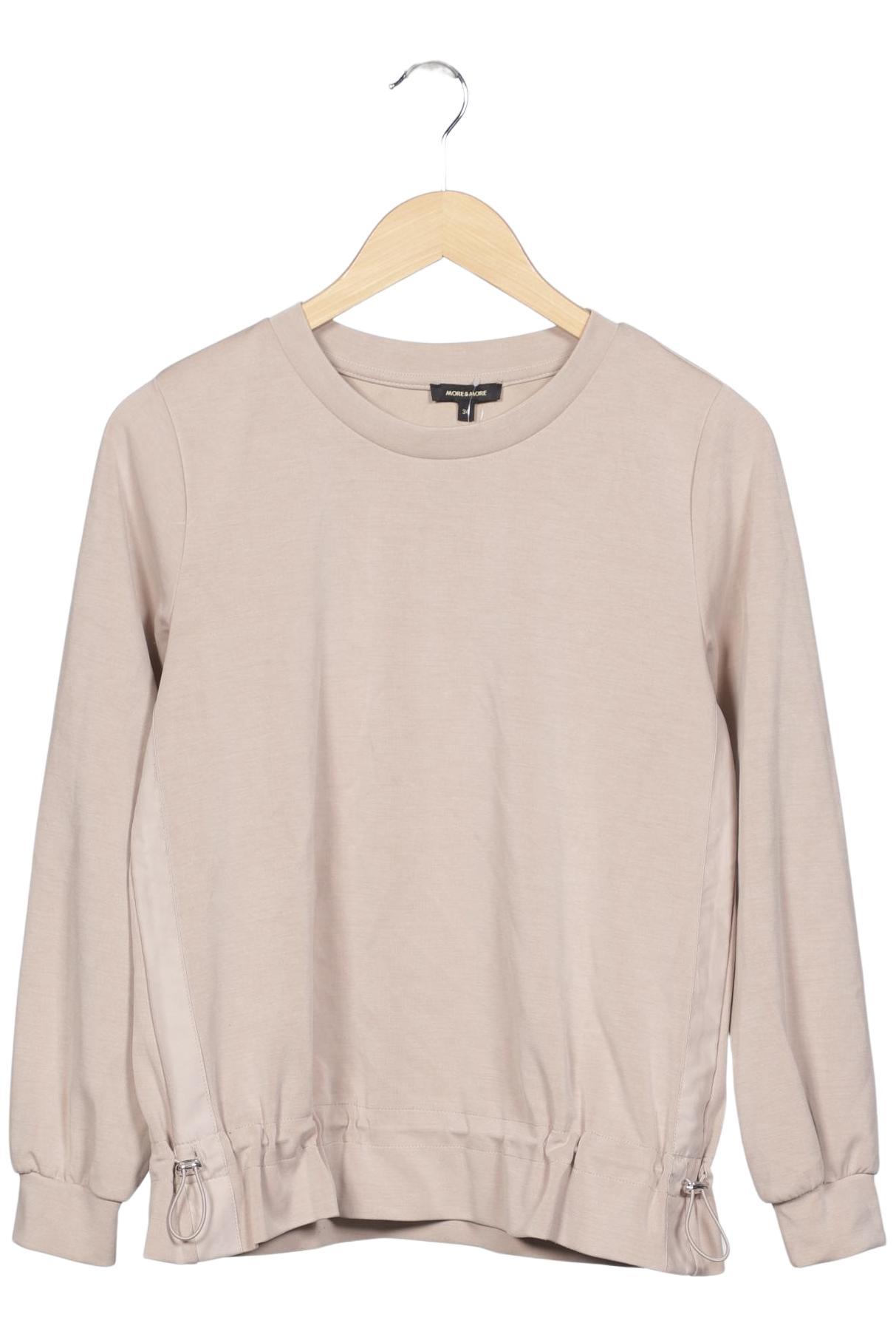 

More & More Damen Sweatshirt, beige, Gr. 34