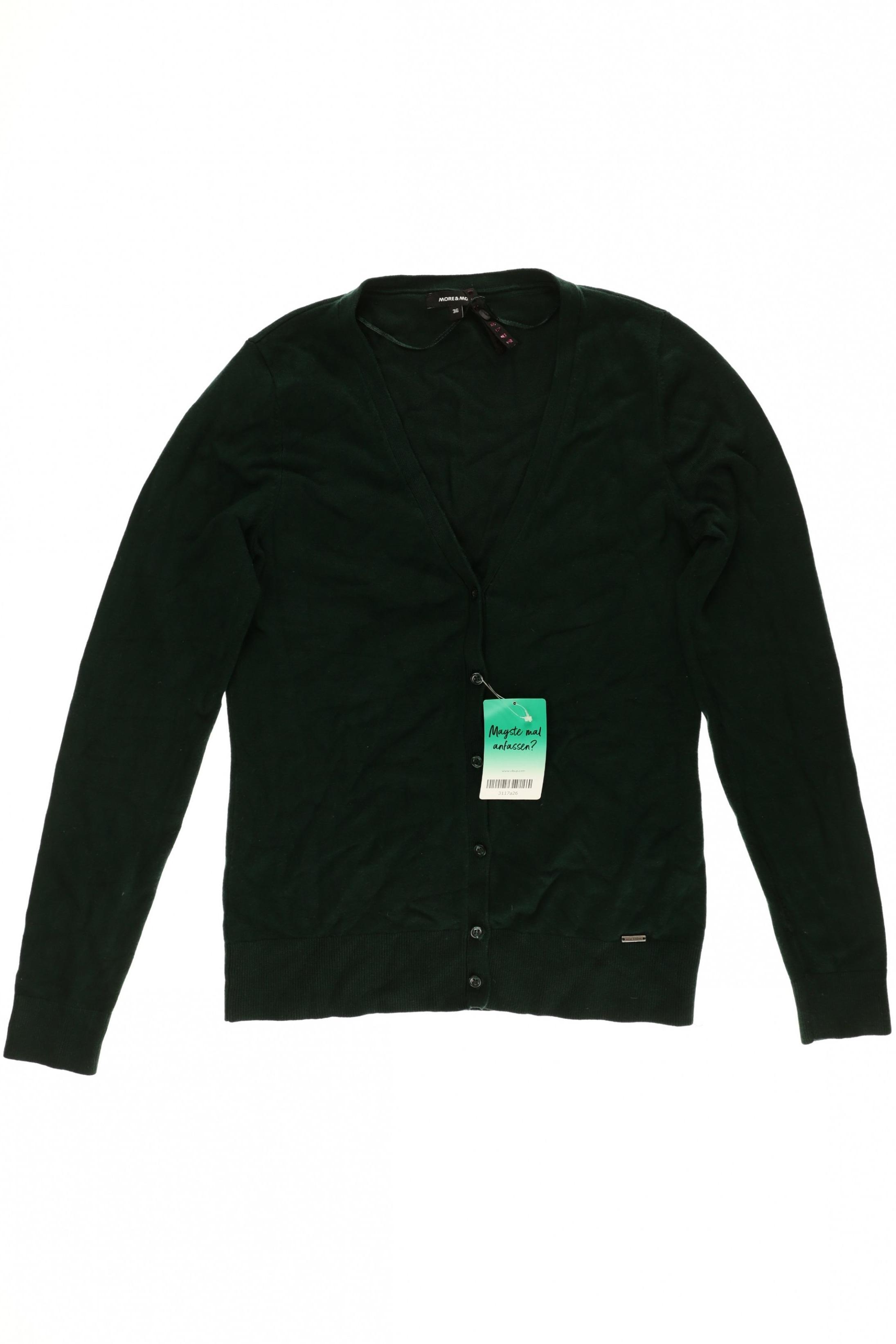 

More & More Damen Strickjacke, grün, Gr. 36
