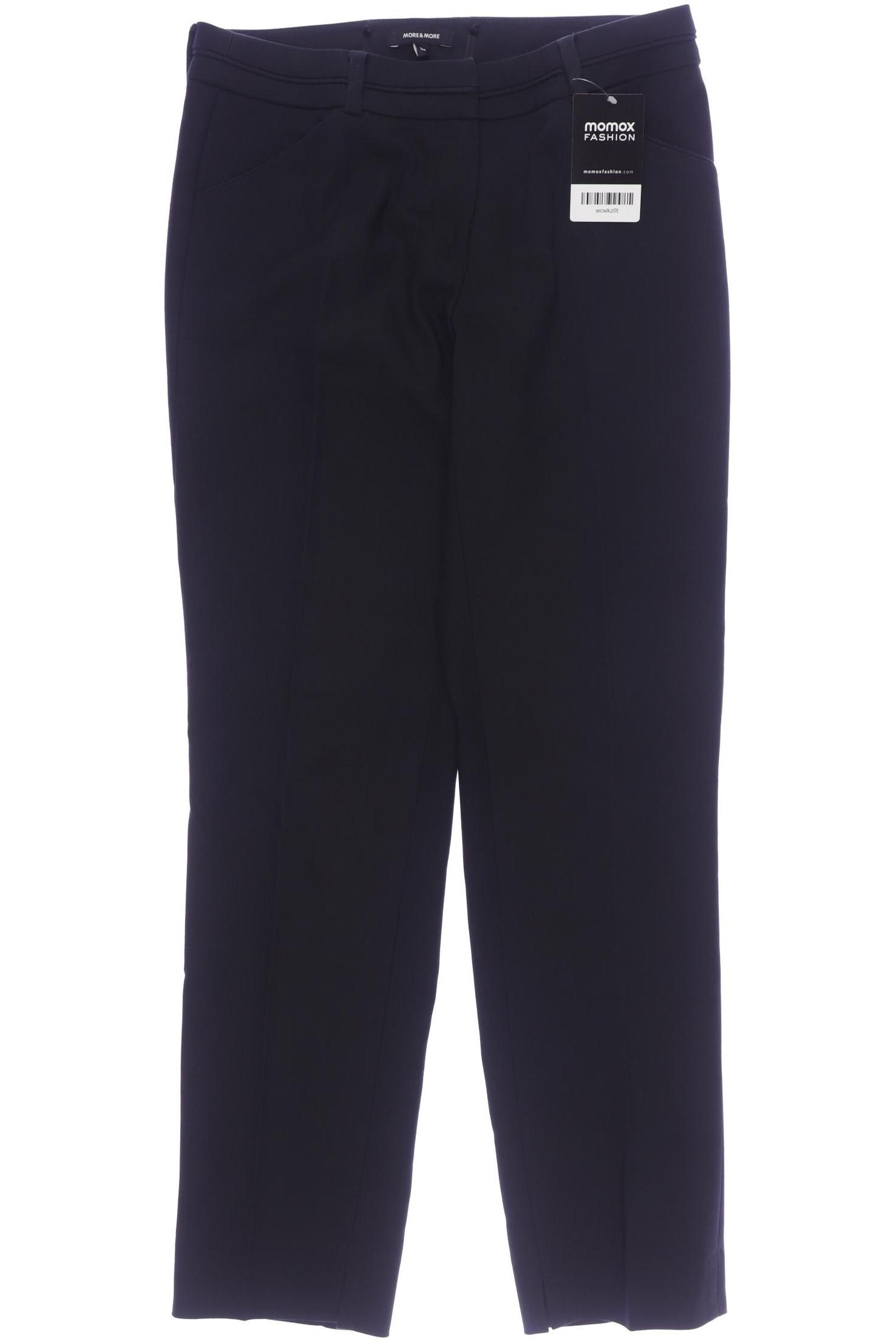 

More & More Damen Stoffhose, schwarz, Gr. 34