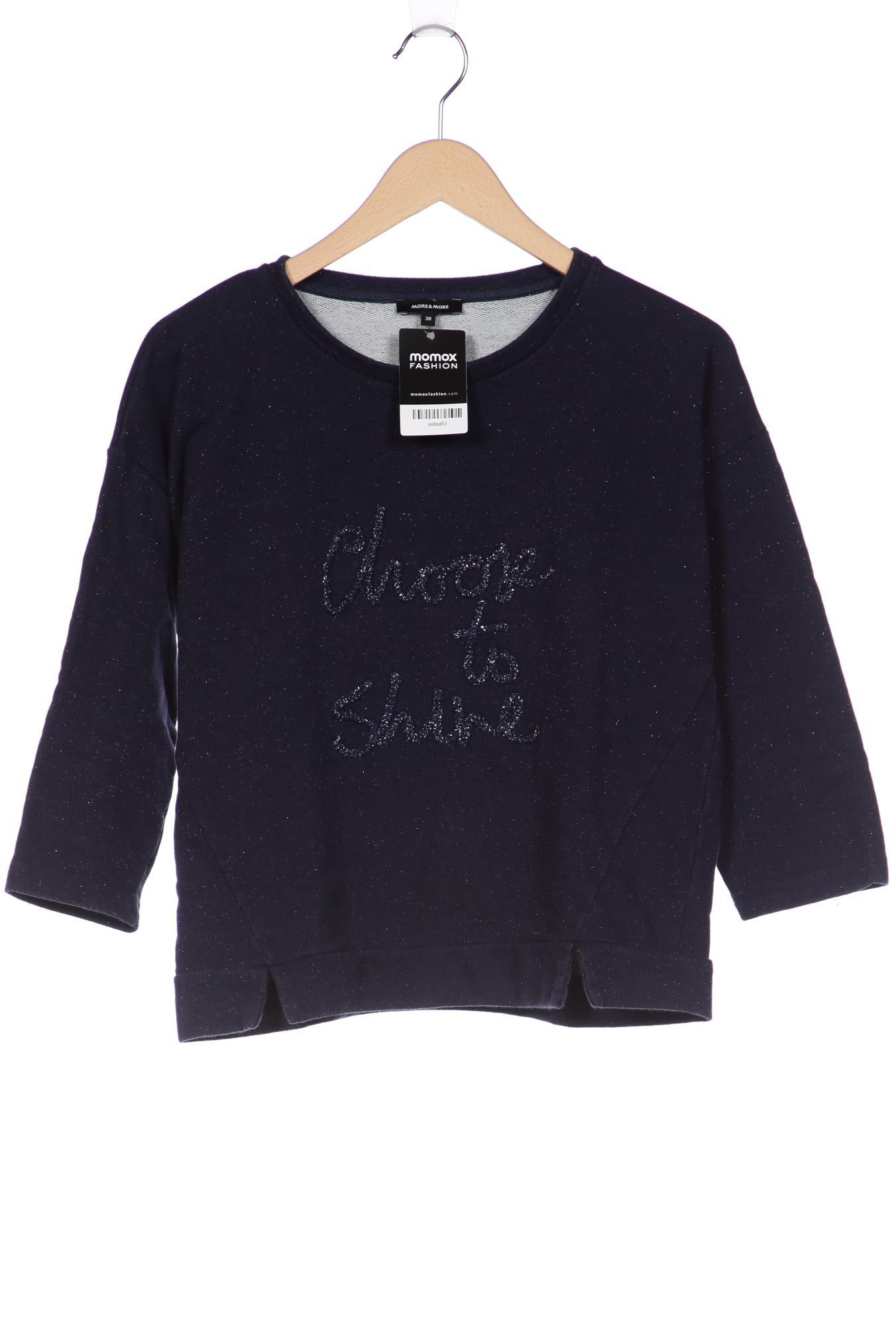 

More & More Damen Sweatshirt, marineblau, Gr. 38