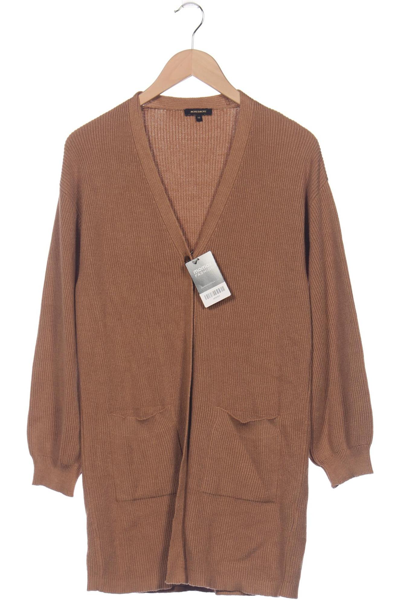 

More & More Damen Strickjacke, beige, Gr. 36