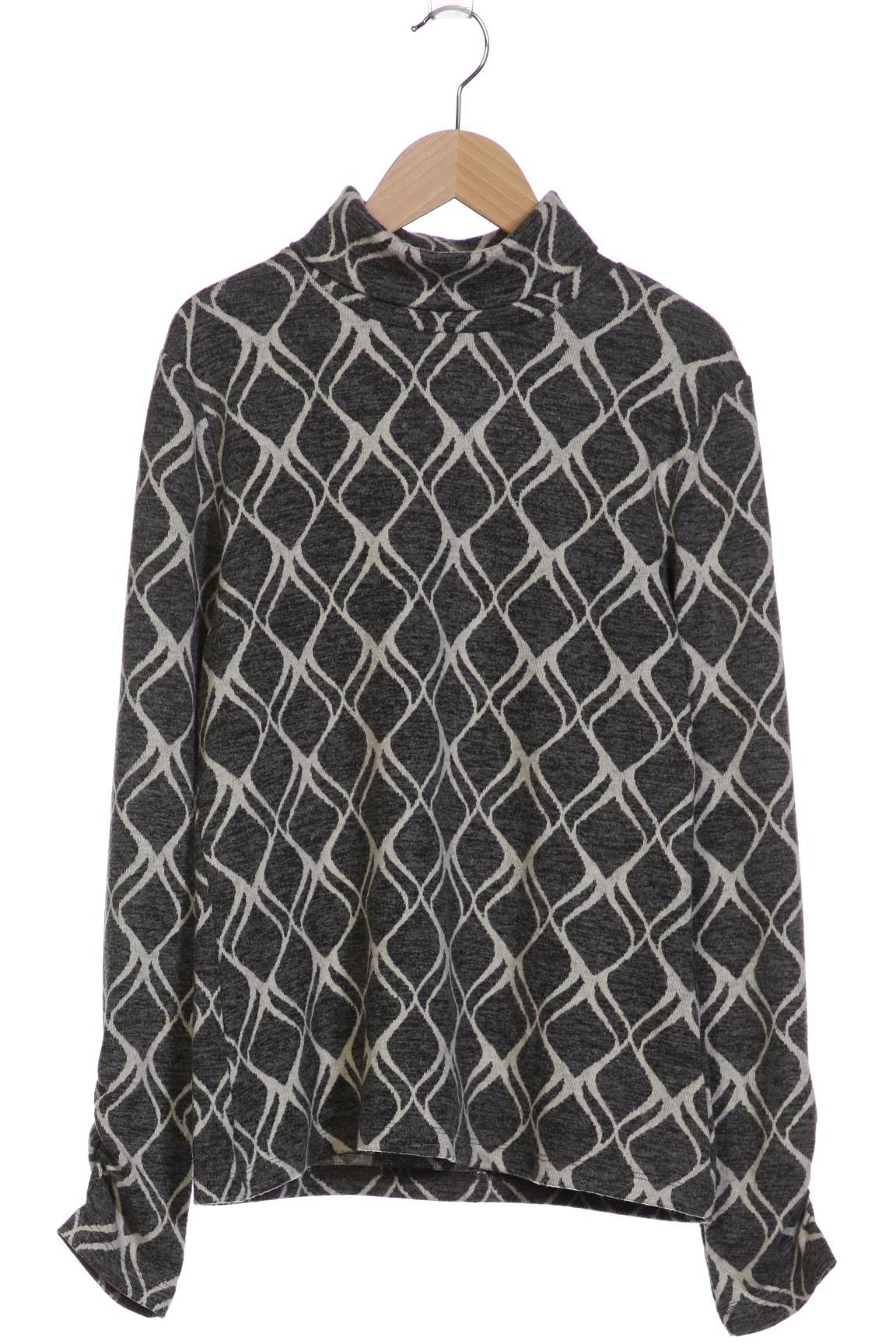 

More & More Damen Langarmshirt, grau, Gr. 38