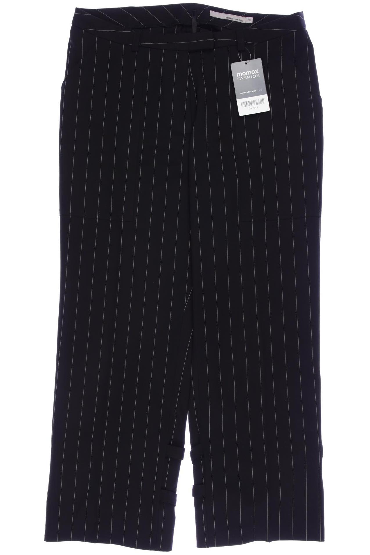 

More & More Damen Stoffhose, schwarz, Gr. 38