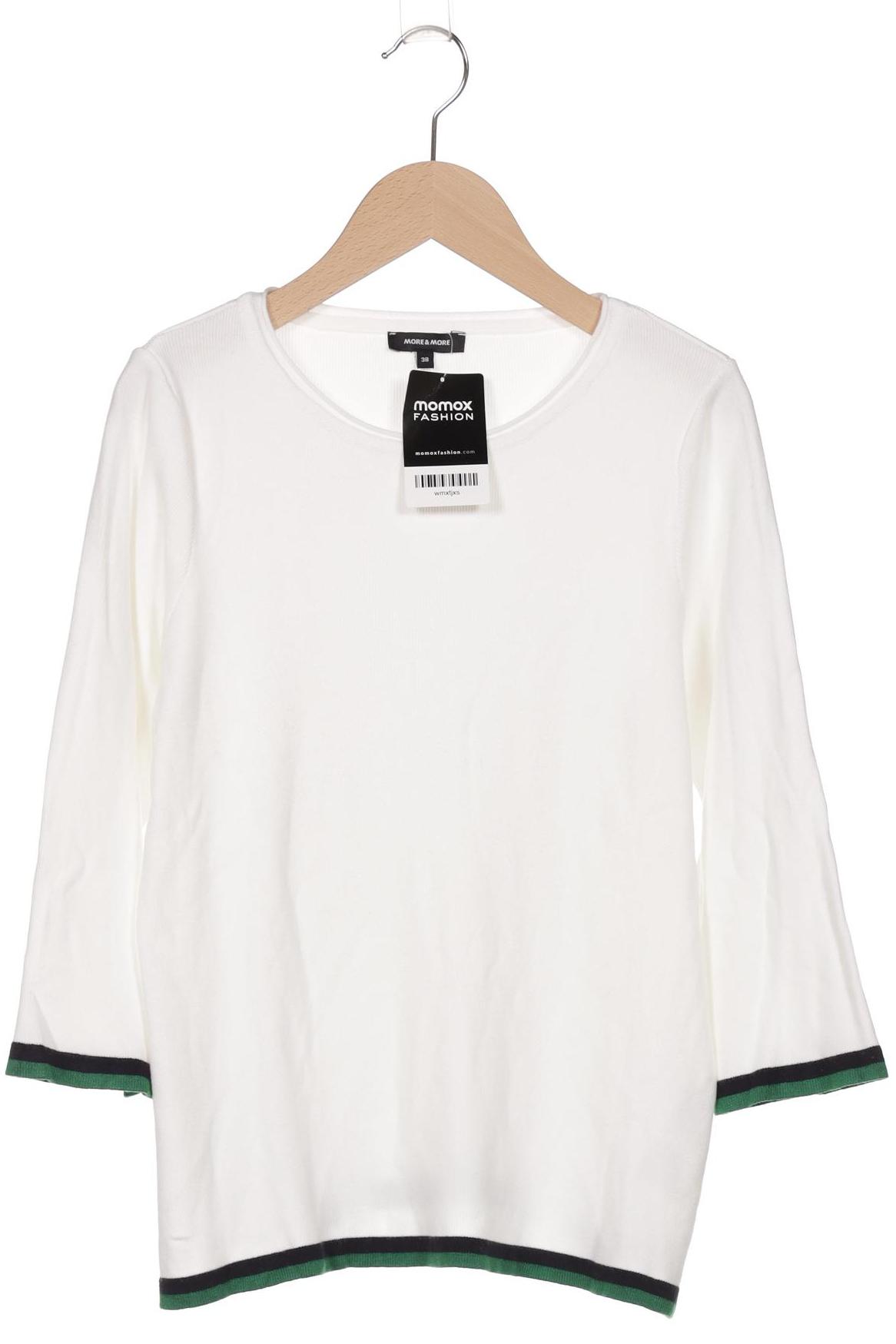 

More & More Damen Pullover, weiß, Gr. 38