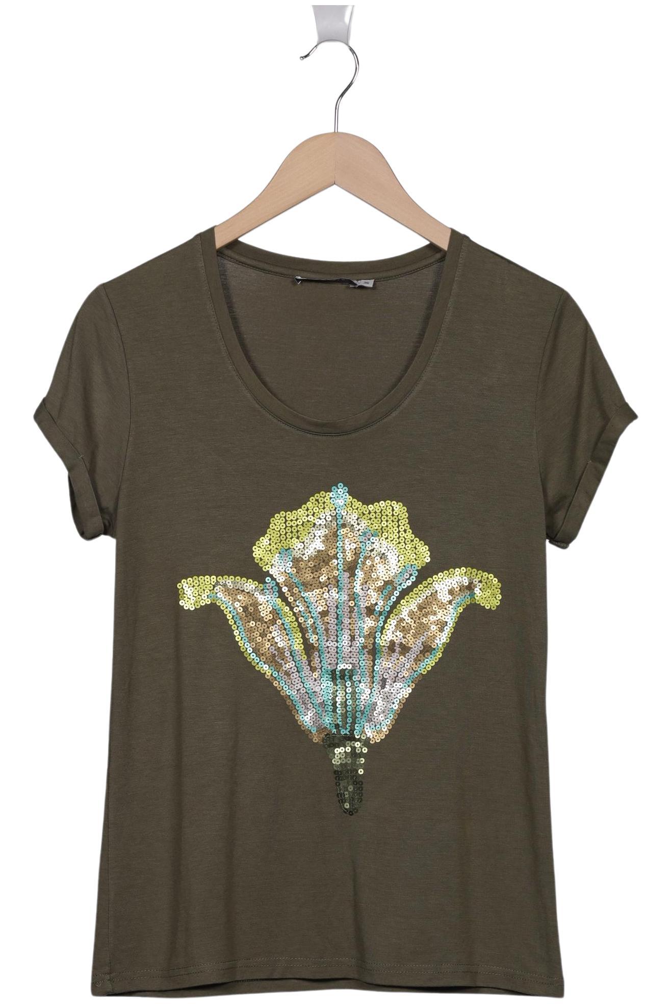 

More & More Damen T-Shirt, grün, Gr. 36