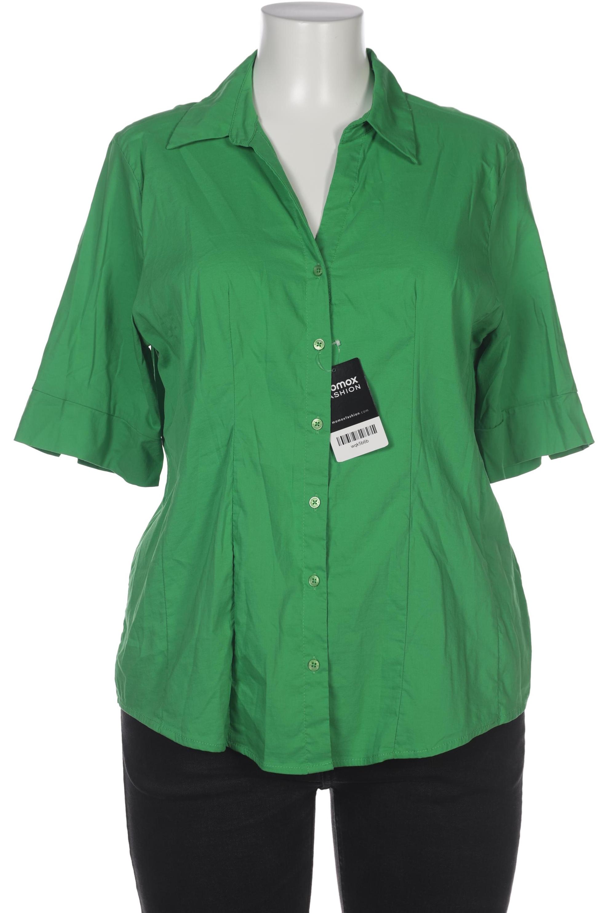 

More & More Damen Bluse, grün, Gr. 46