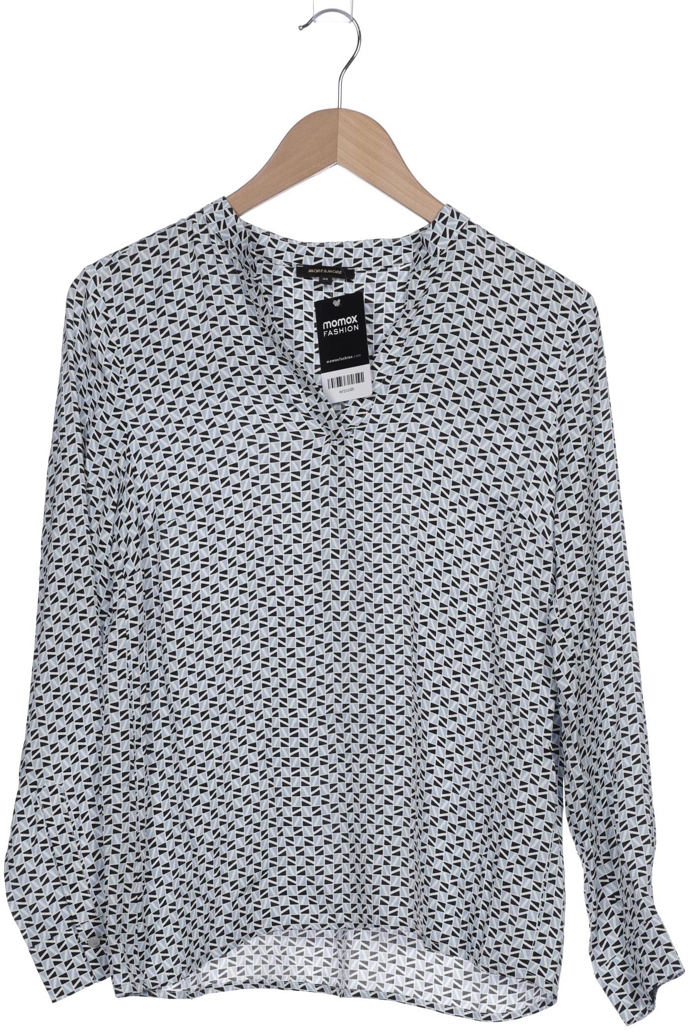 

More & More Damen Bluse, hellblau, Gr. 34