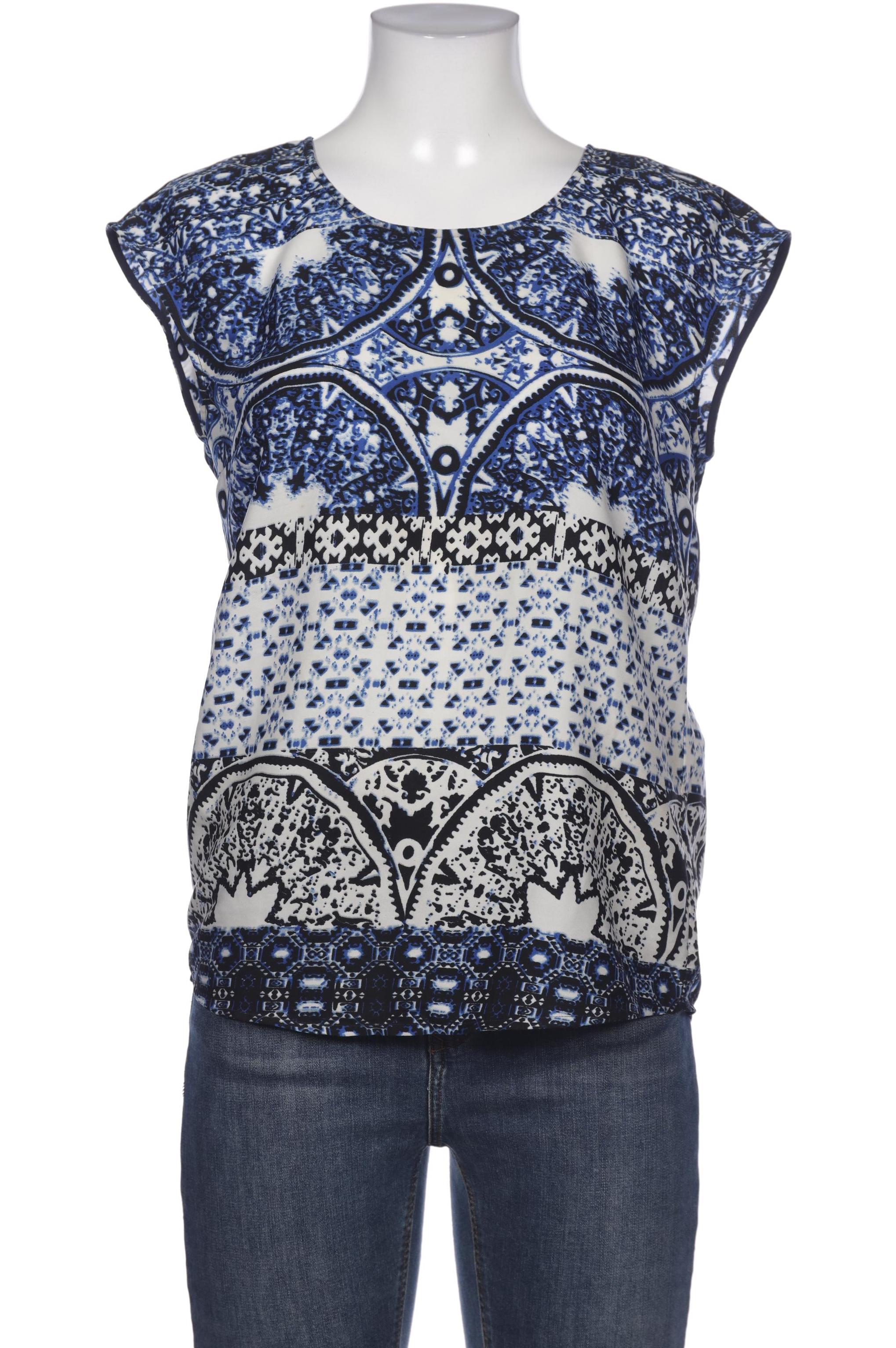 

More & More Damen Bluse, blau, Gr. 36