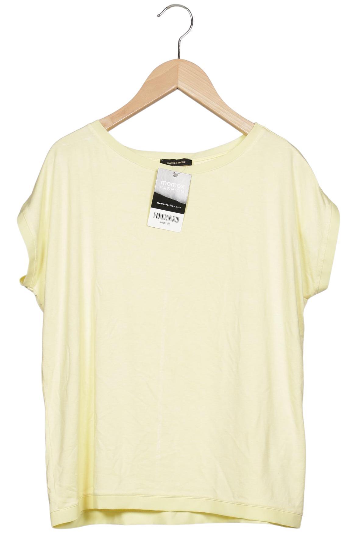 

More & More Damen T-Shirt, gelb, Gr. 40
