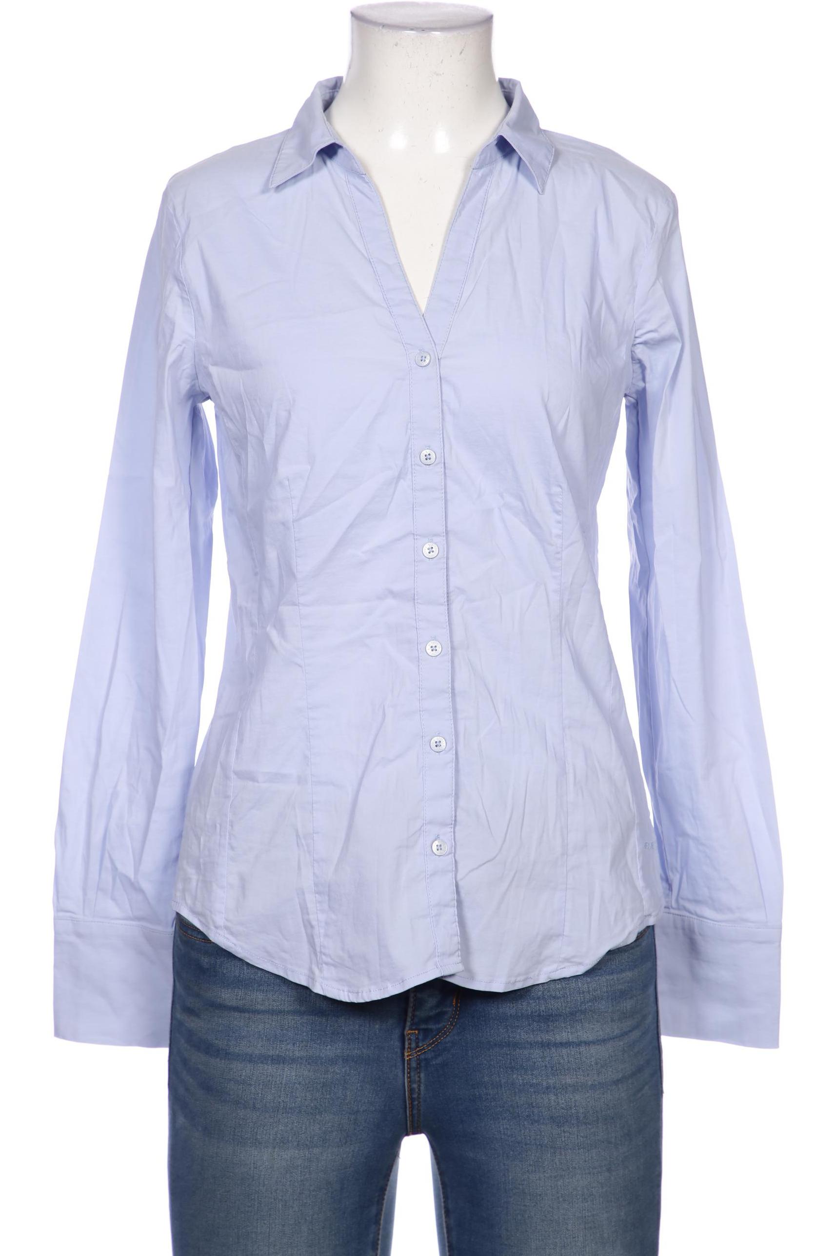 

More & More Damen Bluse, blau, Gr. 36